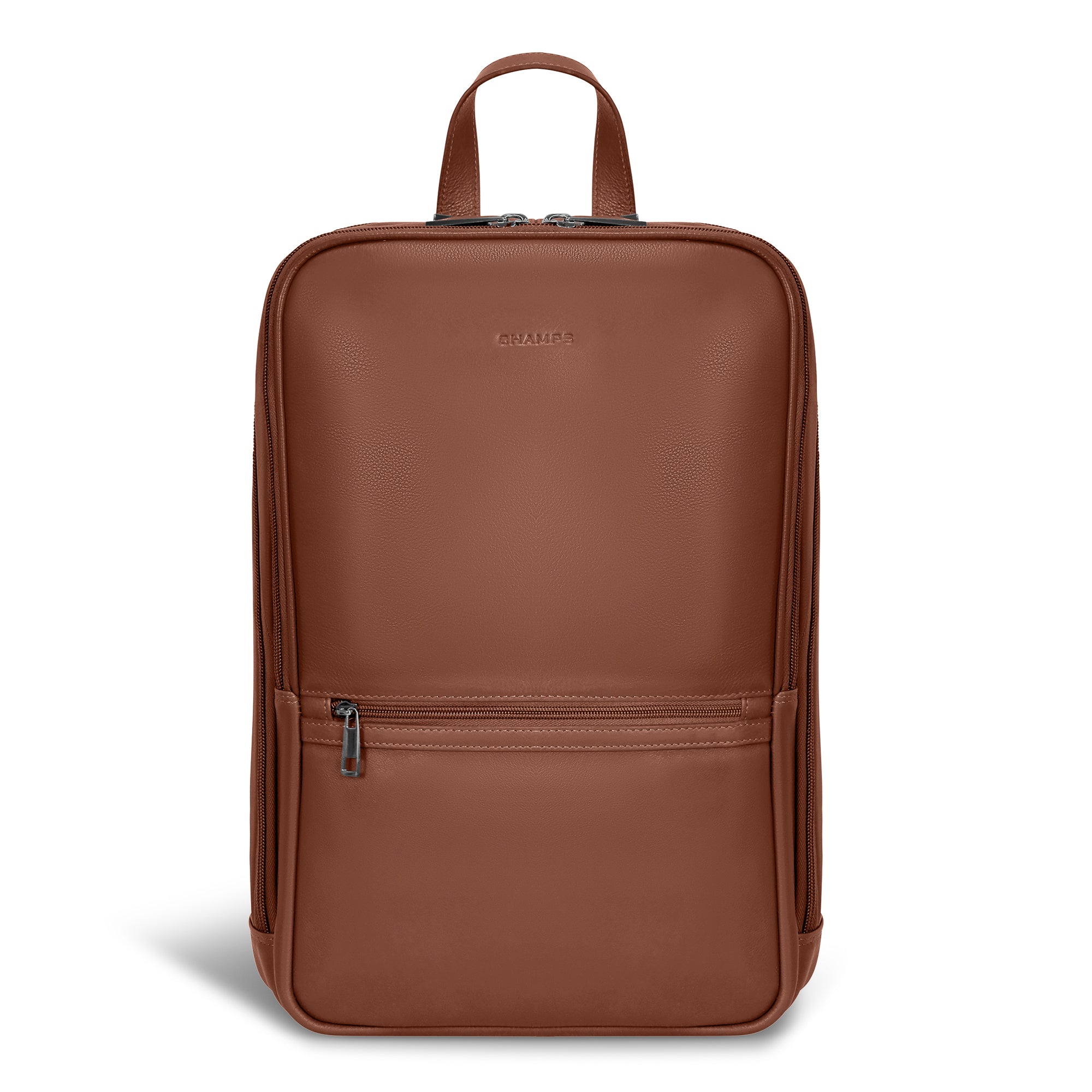Sac à dos classique en onyx et cuir 10