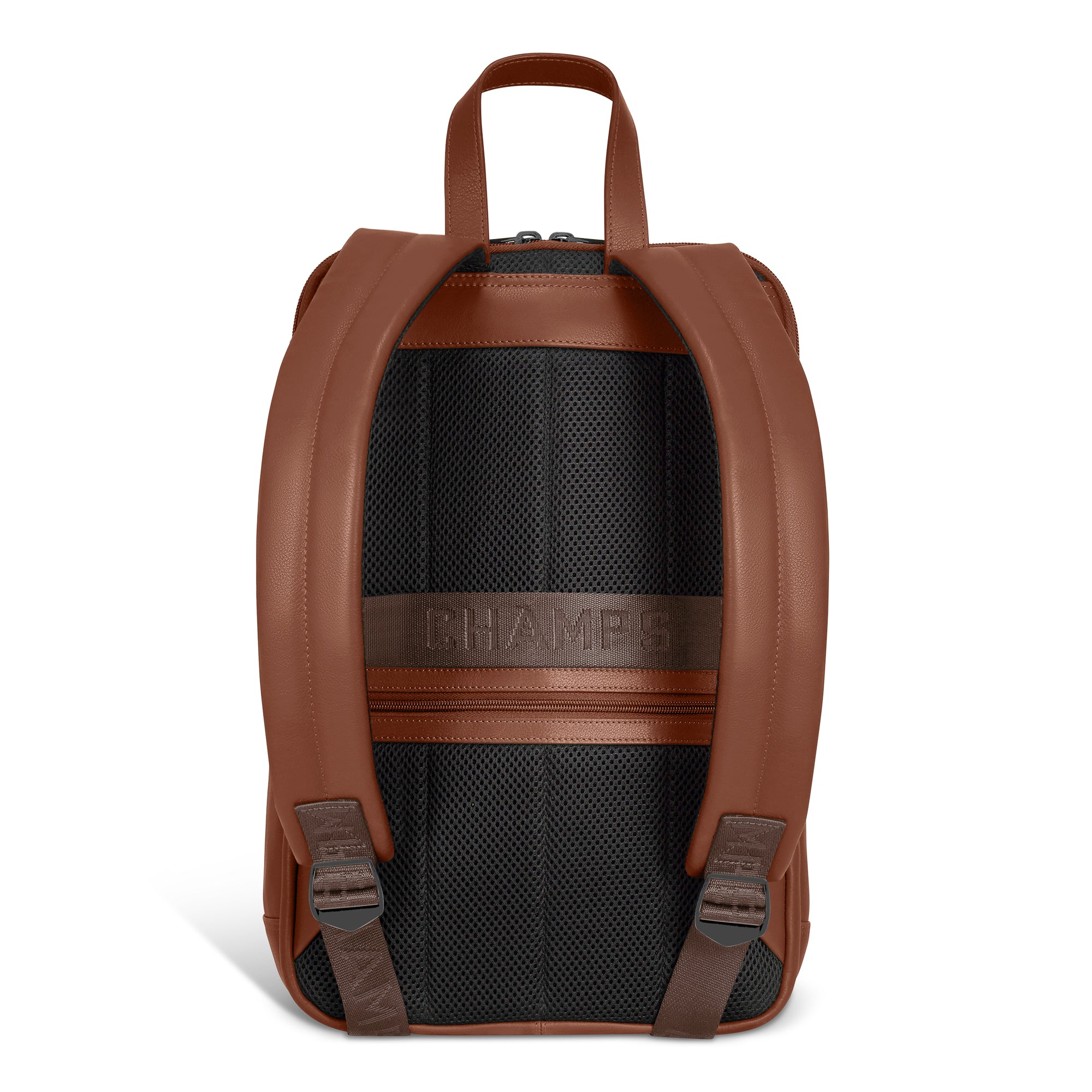 Sac à dos classique en onyx et cuir 13