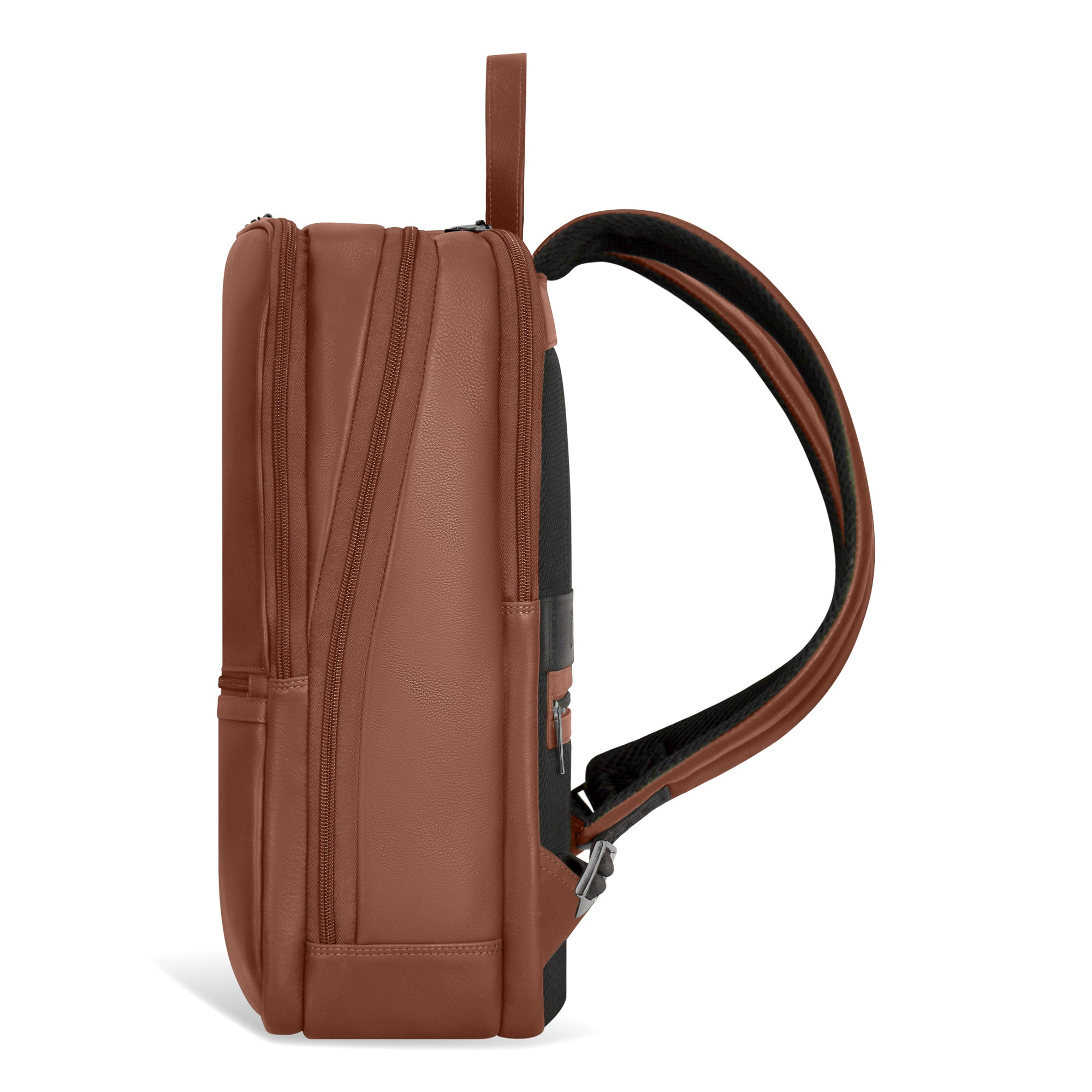Sac à dos classique en onyx et cuir 14