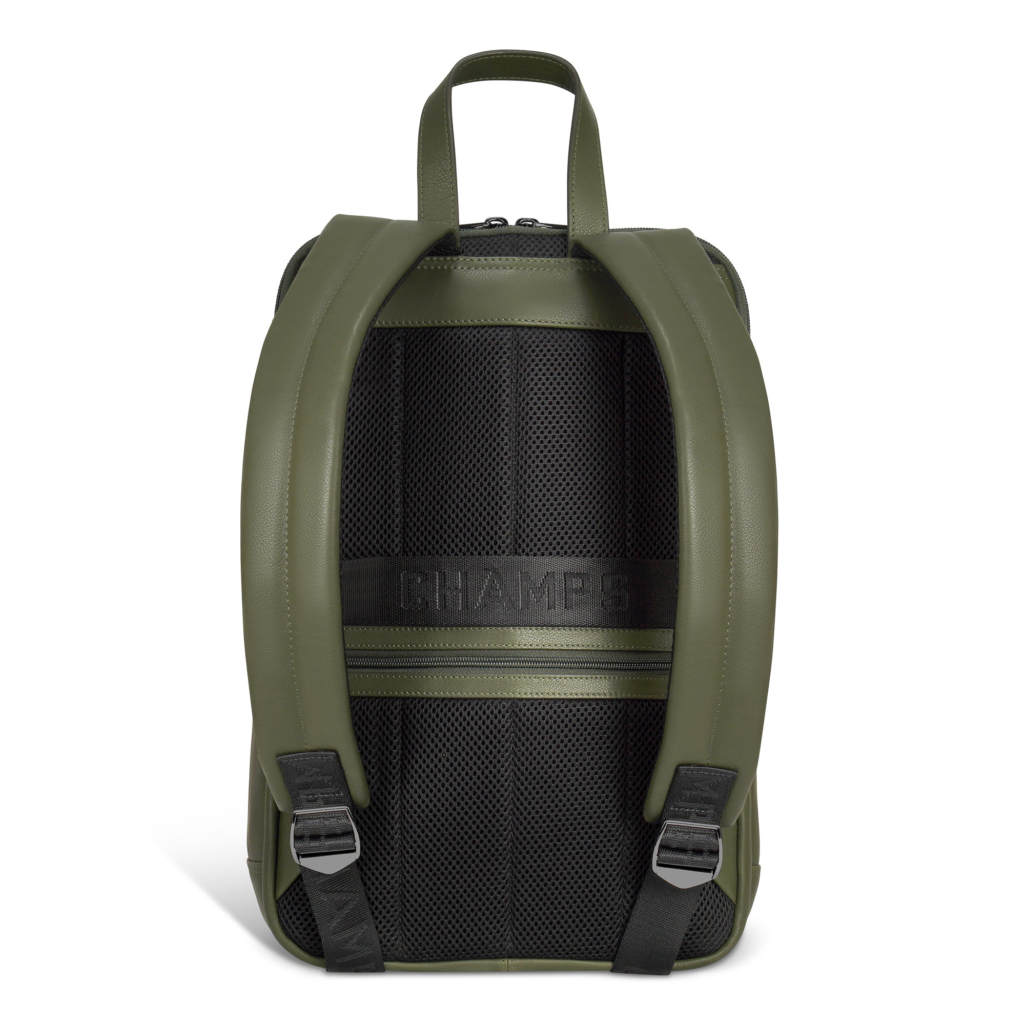 Sac à dos classique en onyx et cuir 22