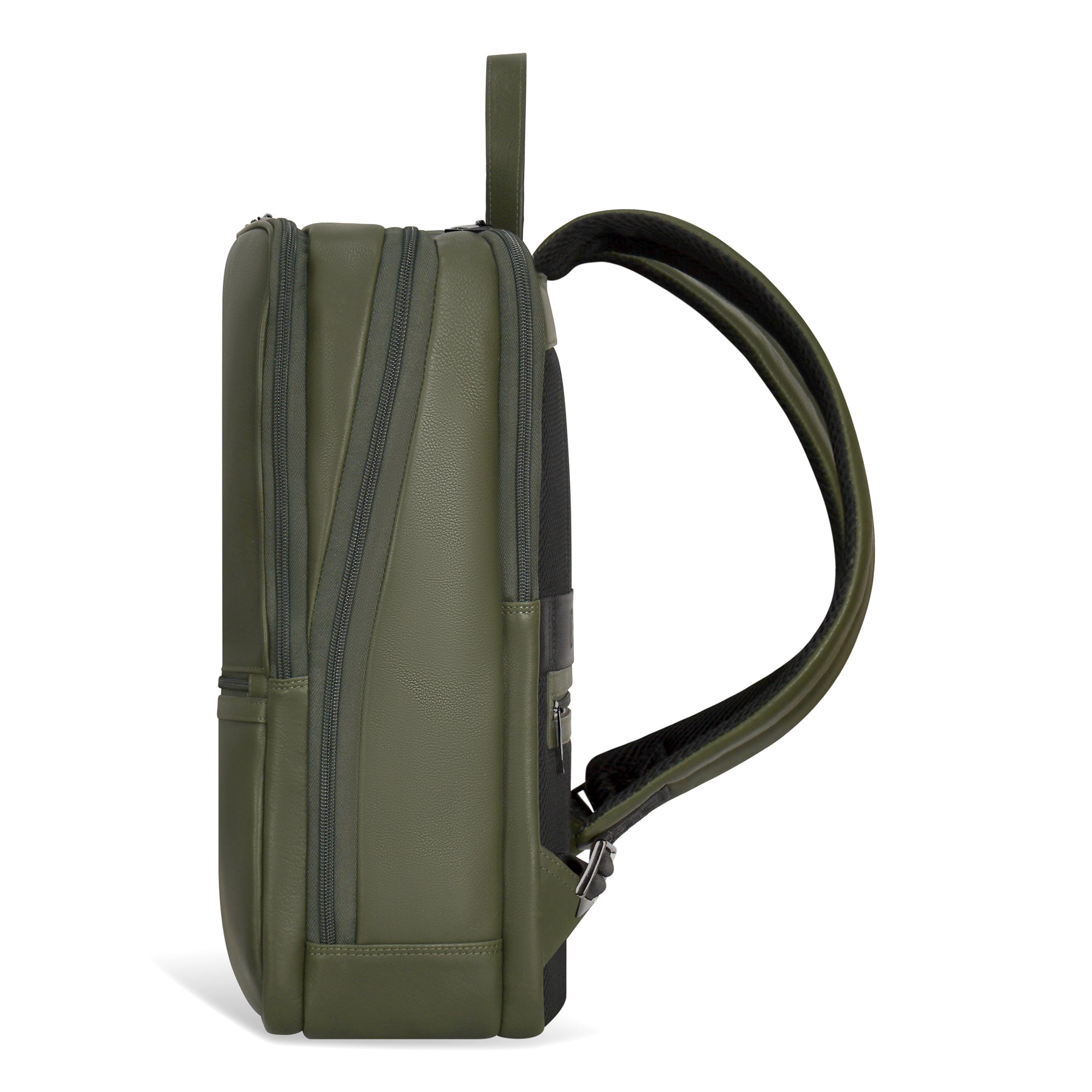 Sac à dos classique en onyx et cuir 23