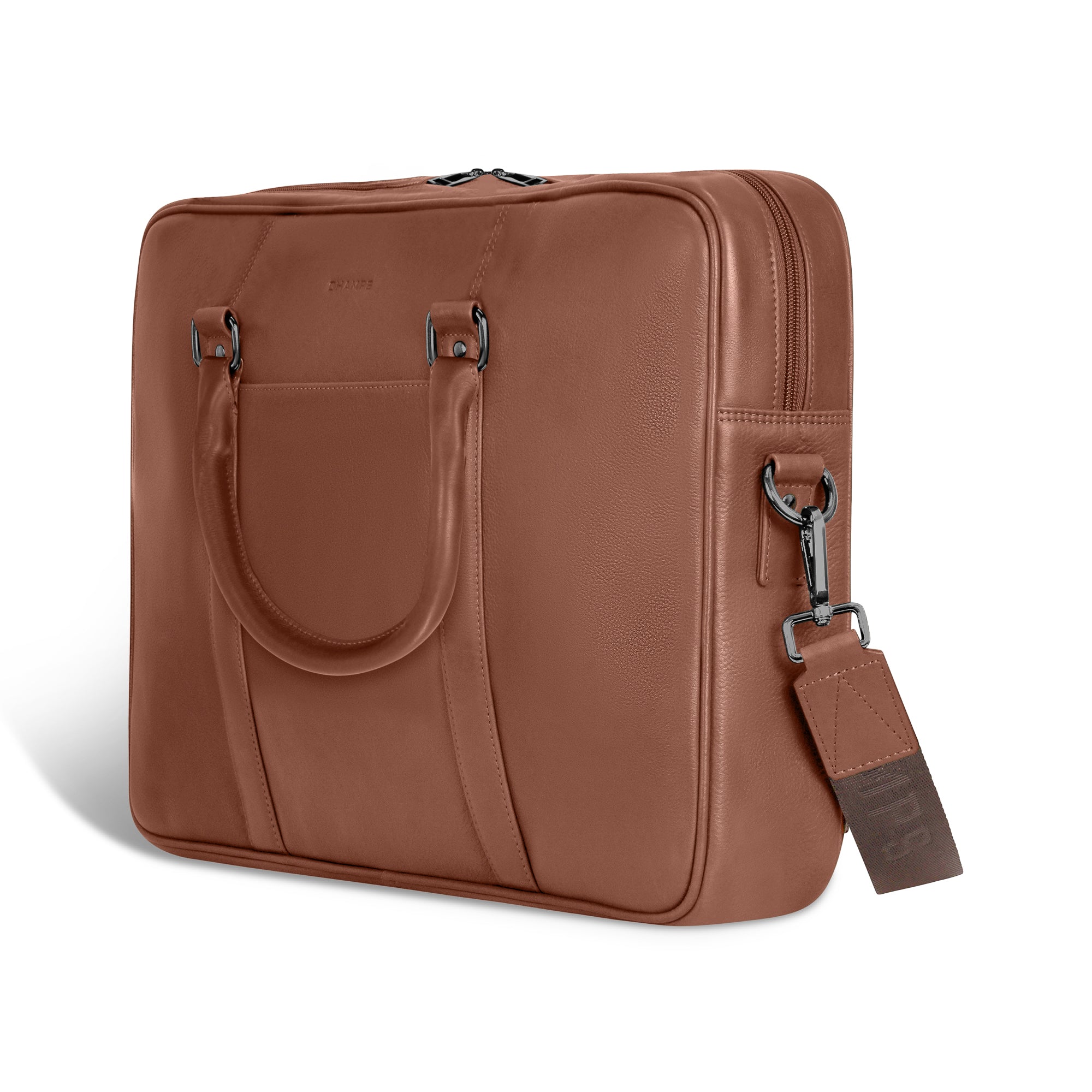 Onyx / Slim Leather Briefcase 10