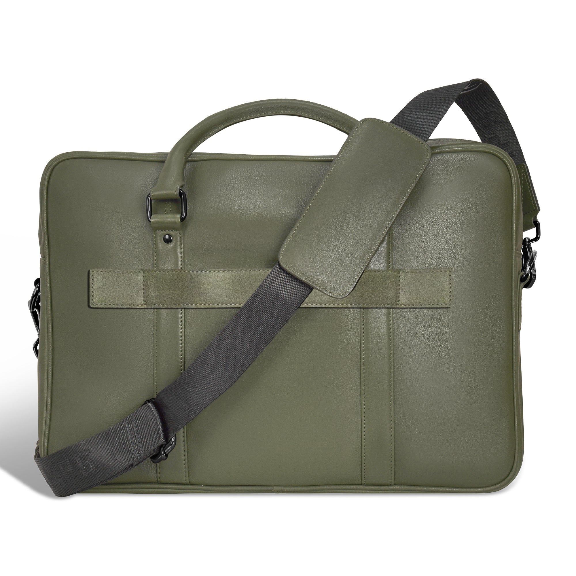 Onyx / Slim Leather Briefcase 20