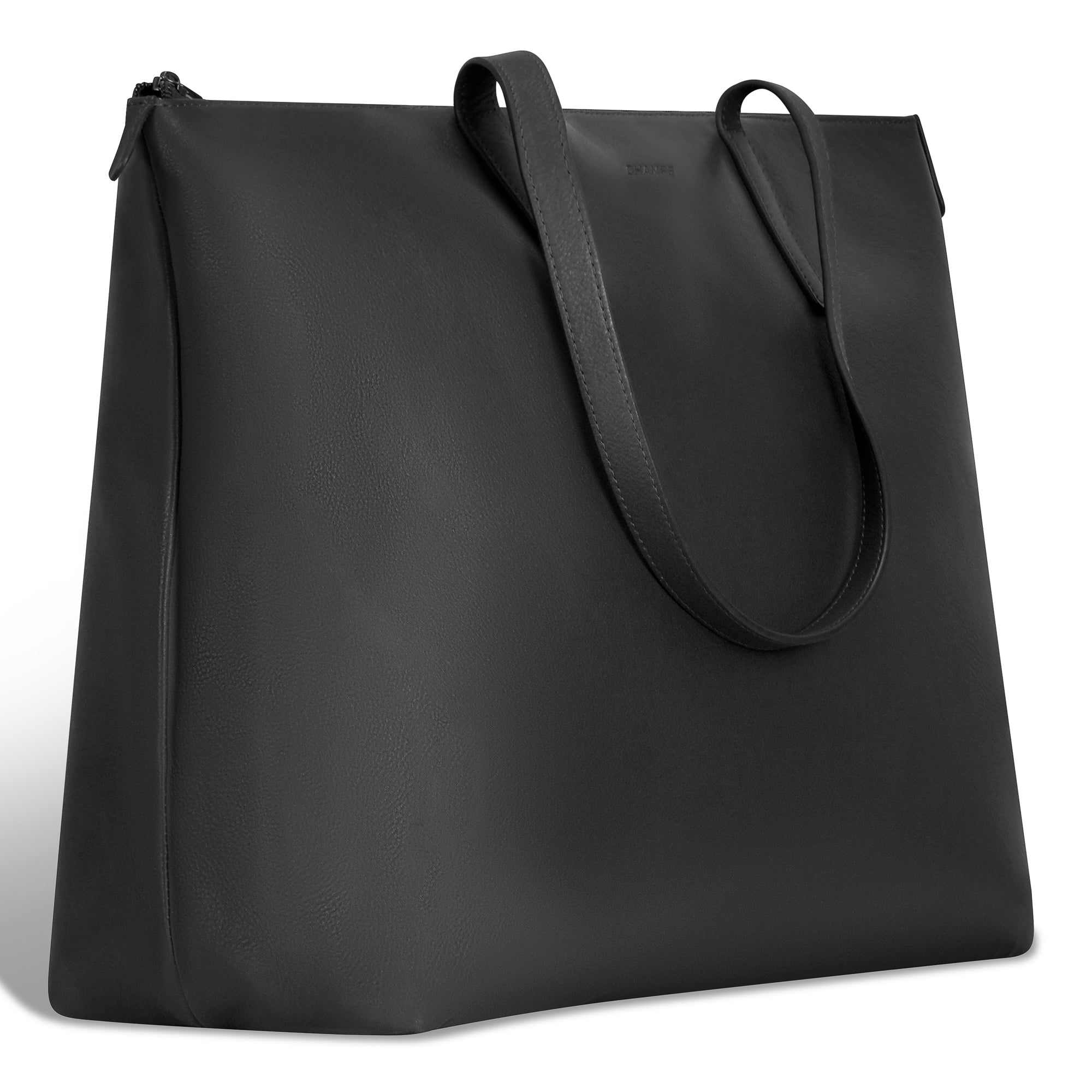 Onyx / Leather Business Tote 4