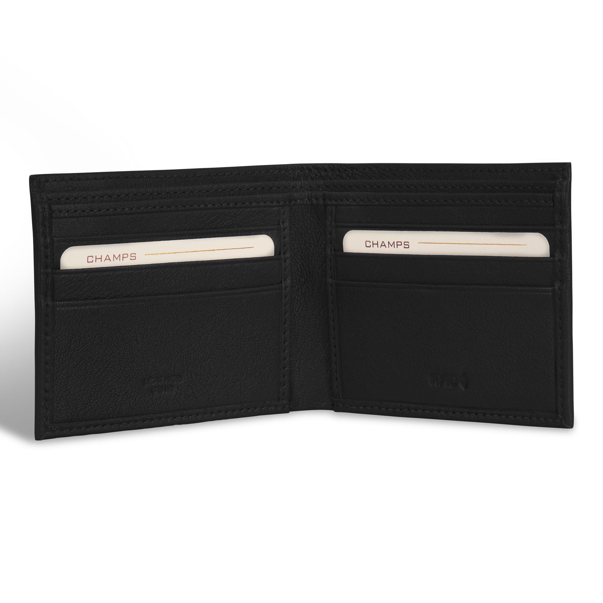 Onyx / Leather Bi-Fold Wallet 3