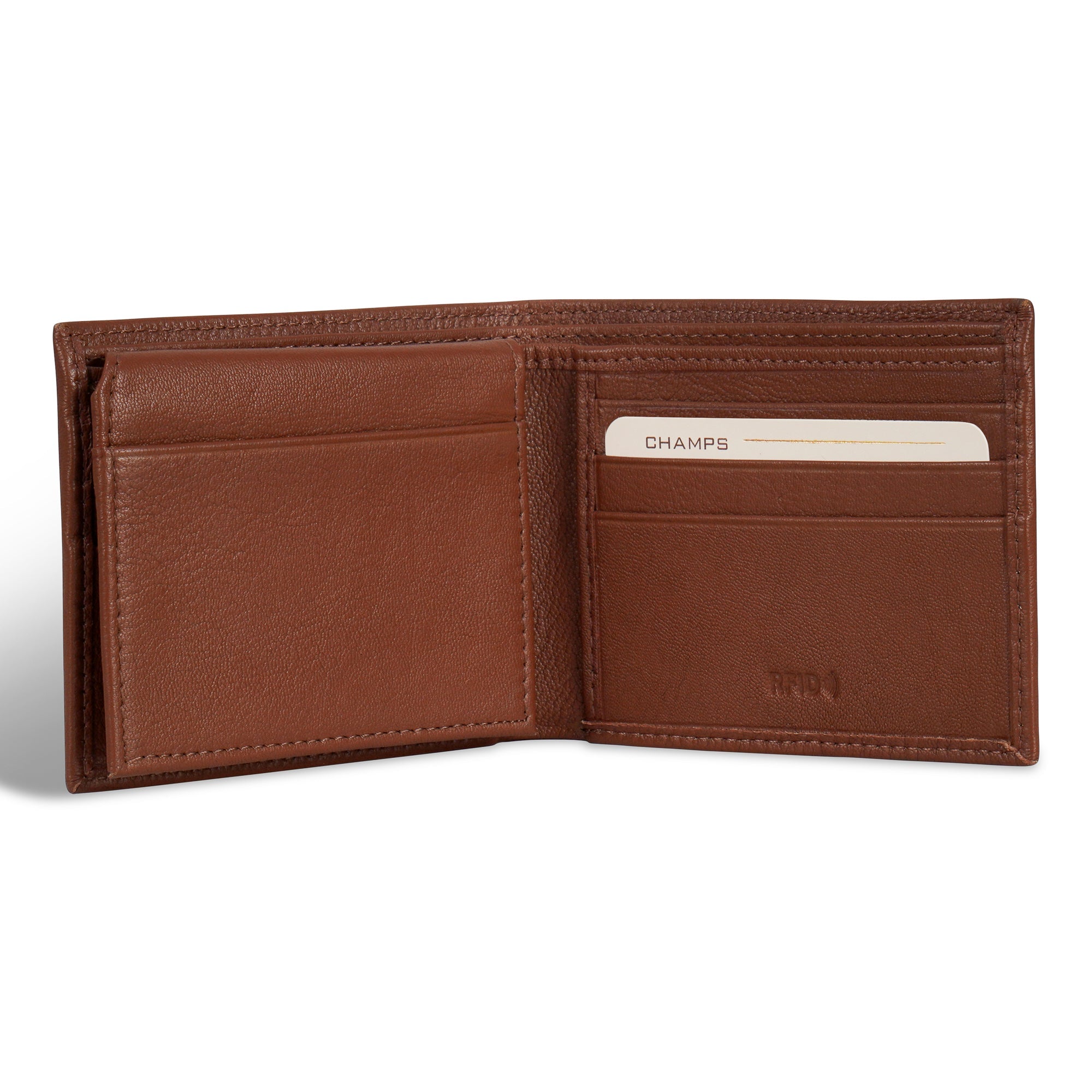 Onyx / Leather Top Wing Wallet 9