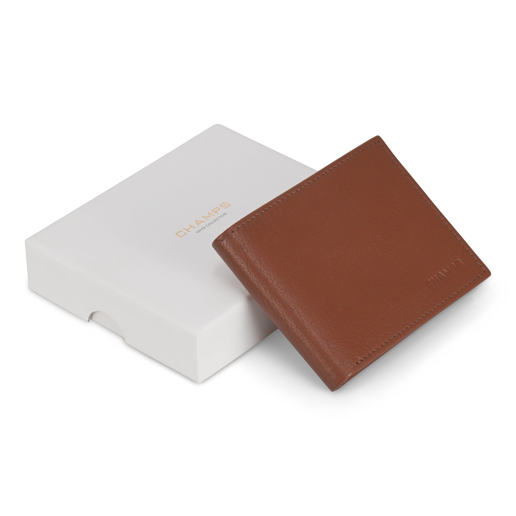 Onyx / Leather Top Wing Wallet 11