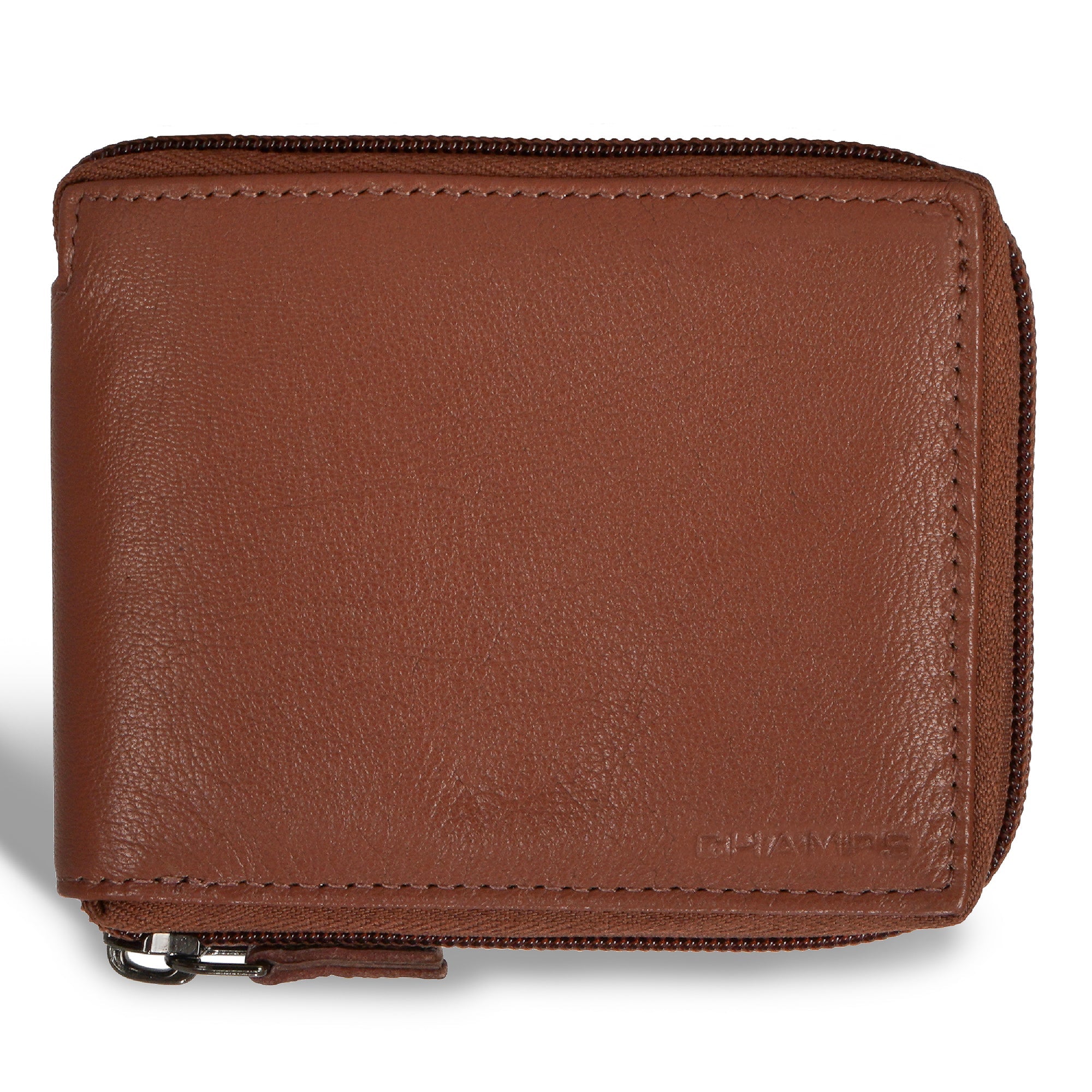 Onyx / Leather Zip Around Wallet 6