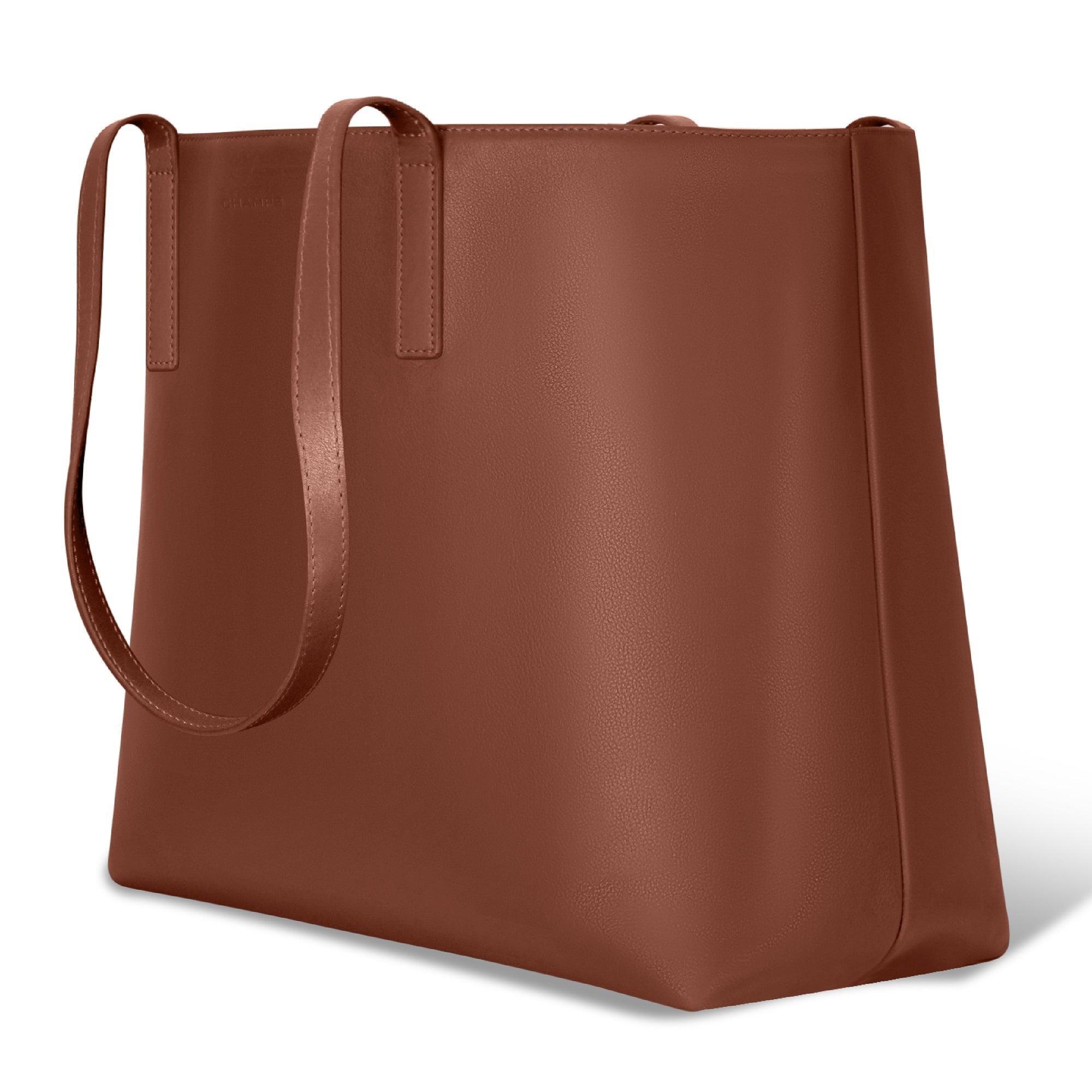 Onyx / Leather Open Tote 9