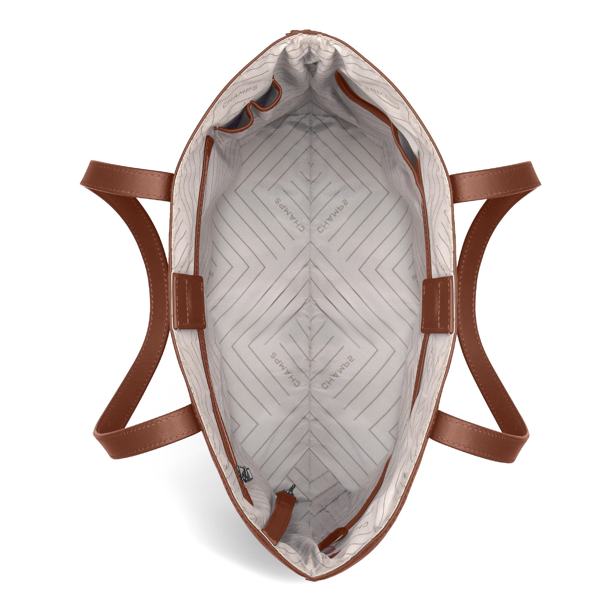 Onyx / Leather Vertical Tote 10