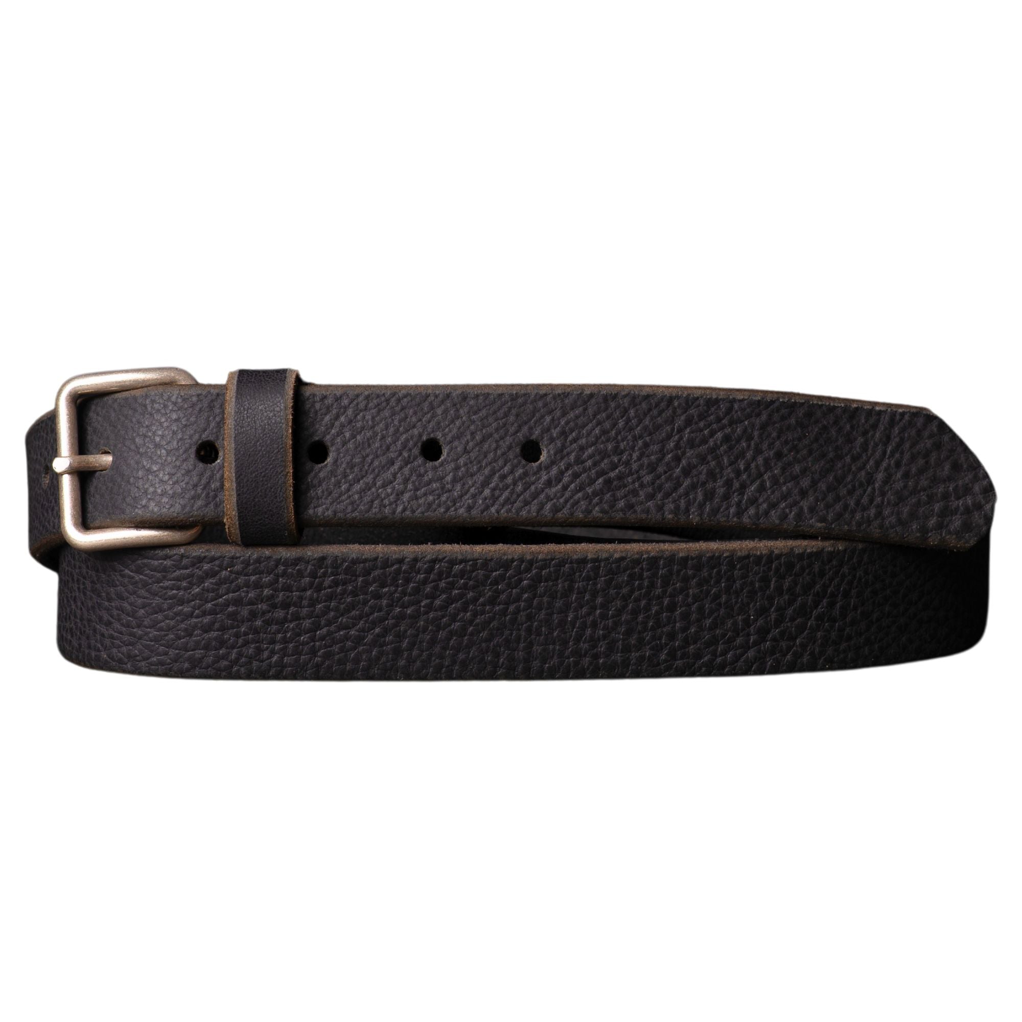 Kyomi - Black Leather Belt