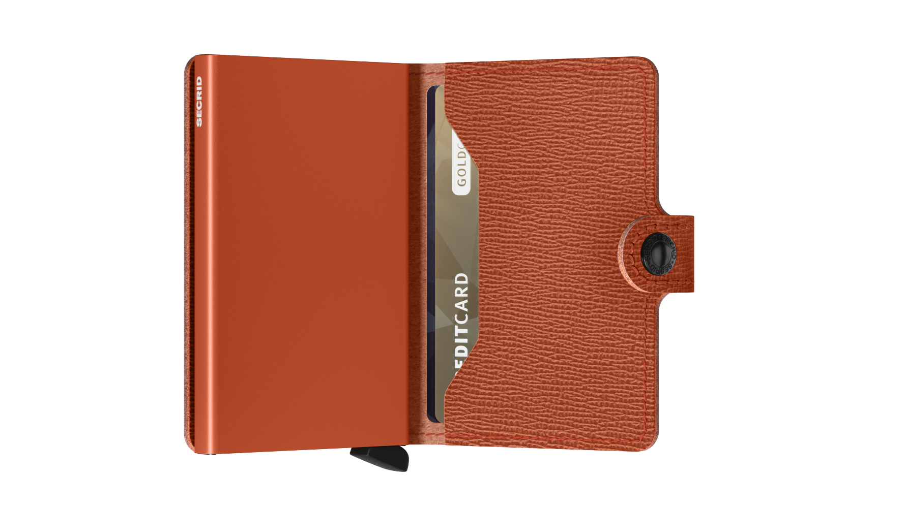 Secrid Miniwallet Crisple - Pumpkin 3