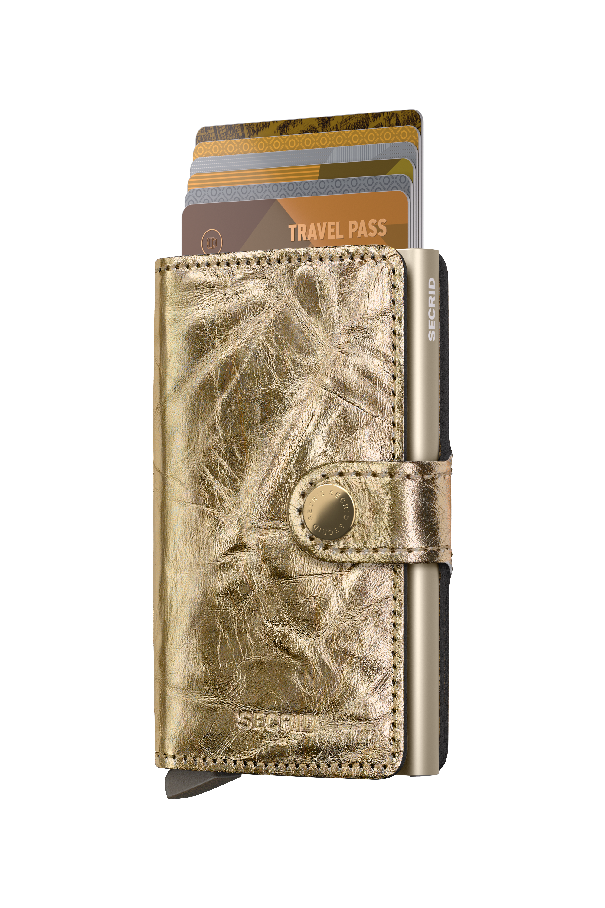 Secrid Miniwallet Crunch - Gold 2