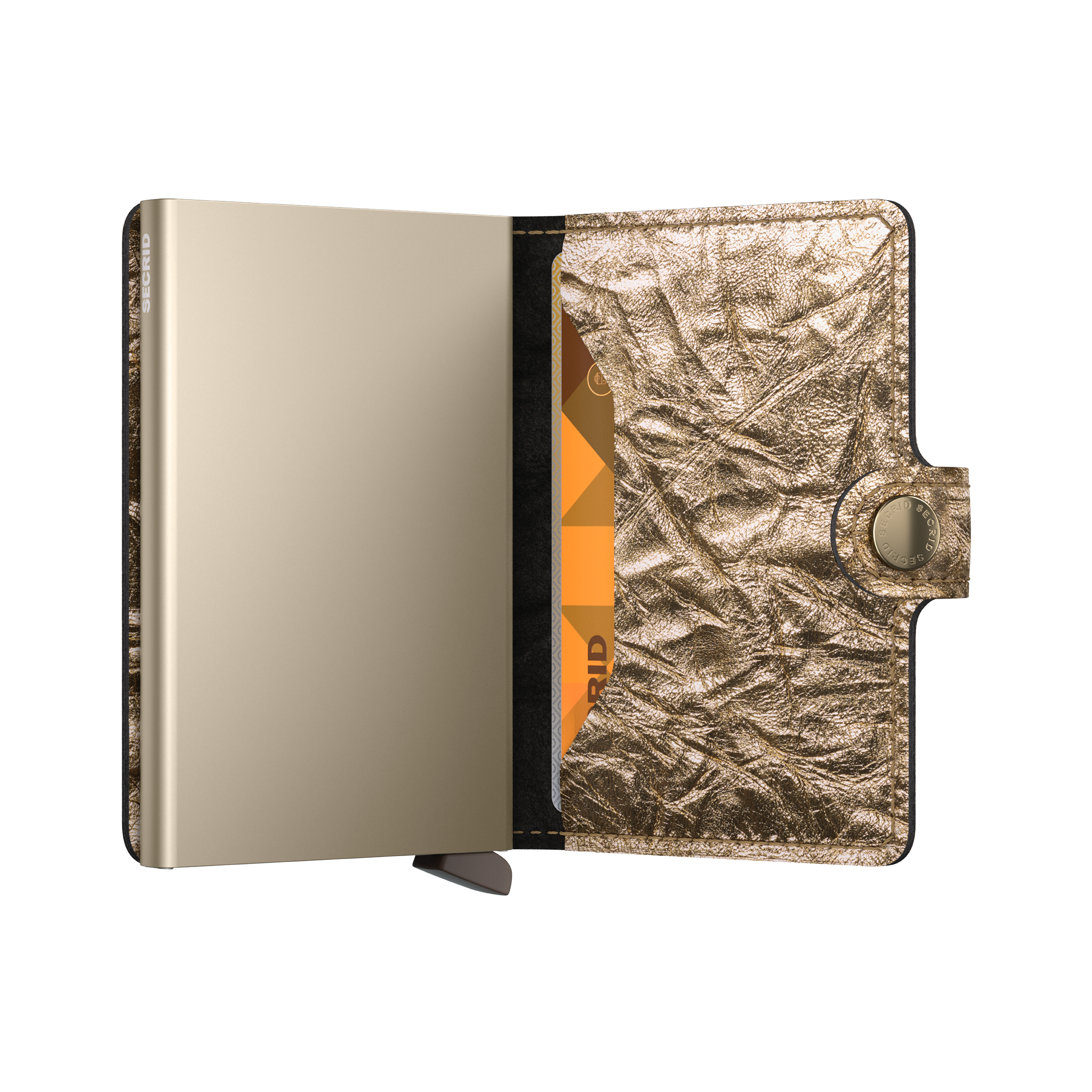 Secrid Miniwallet Crunch - Gold 4