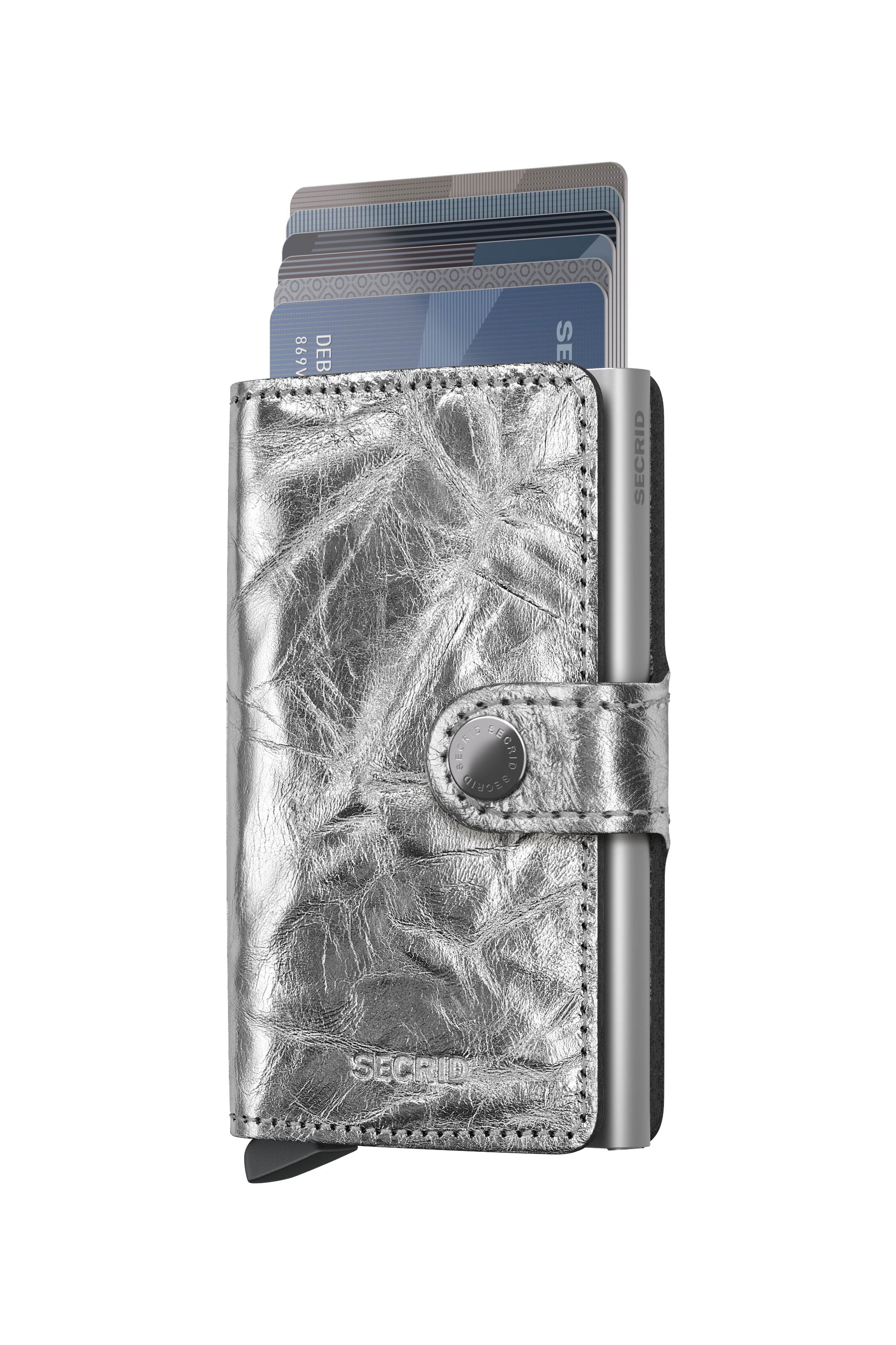 Secrid Miniwallet Crunch - Silver 2