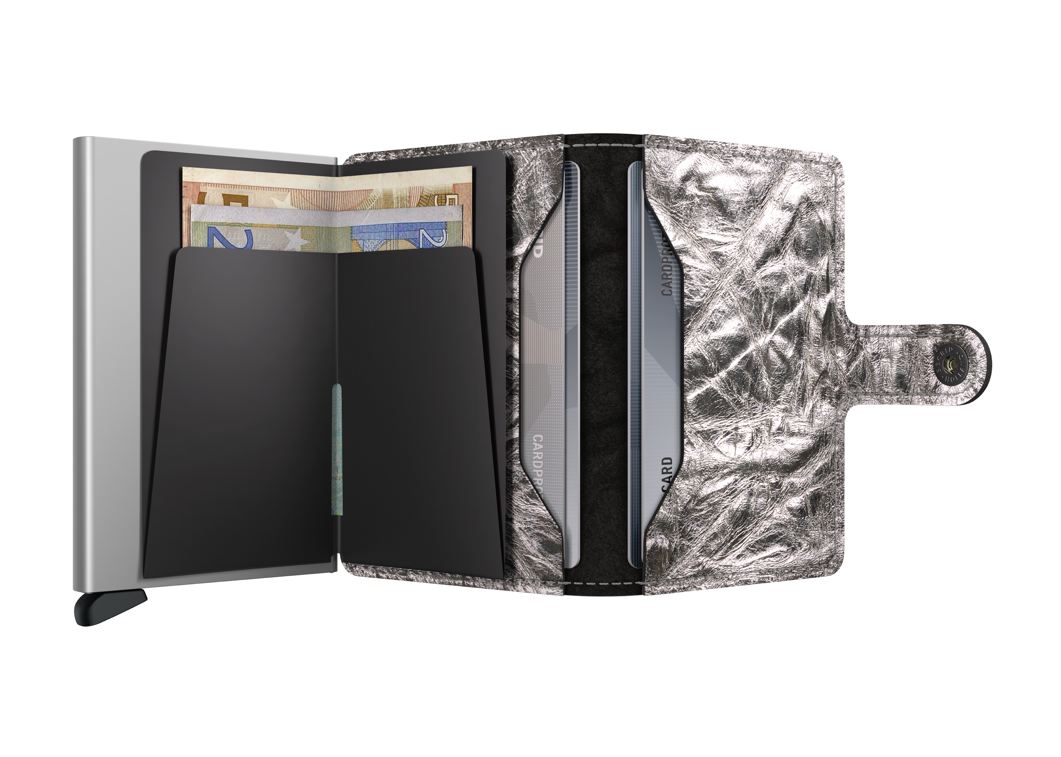 Secrid Miniwallet Crunch - Silver 3