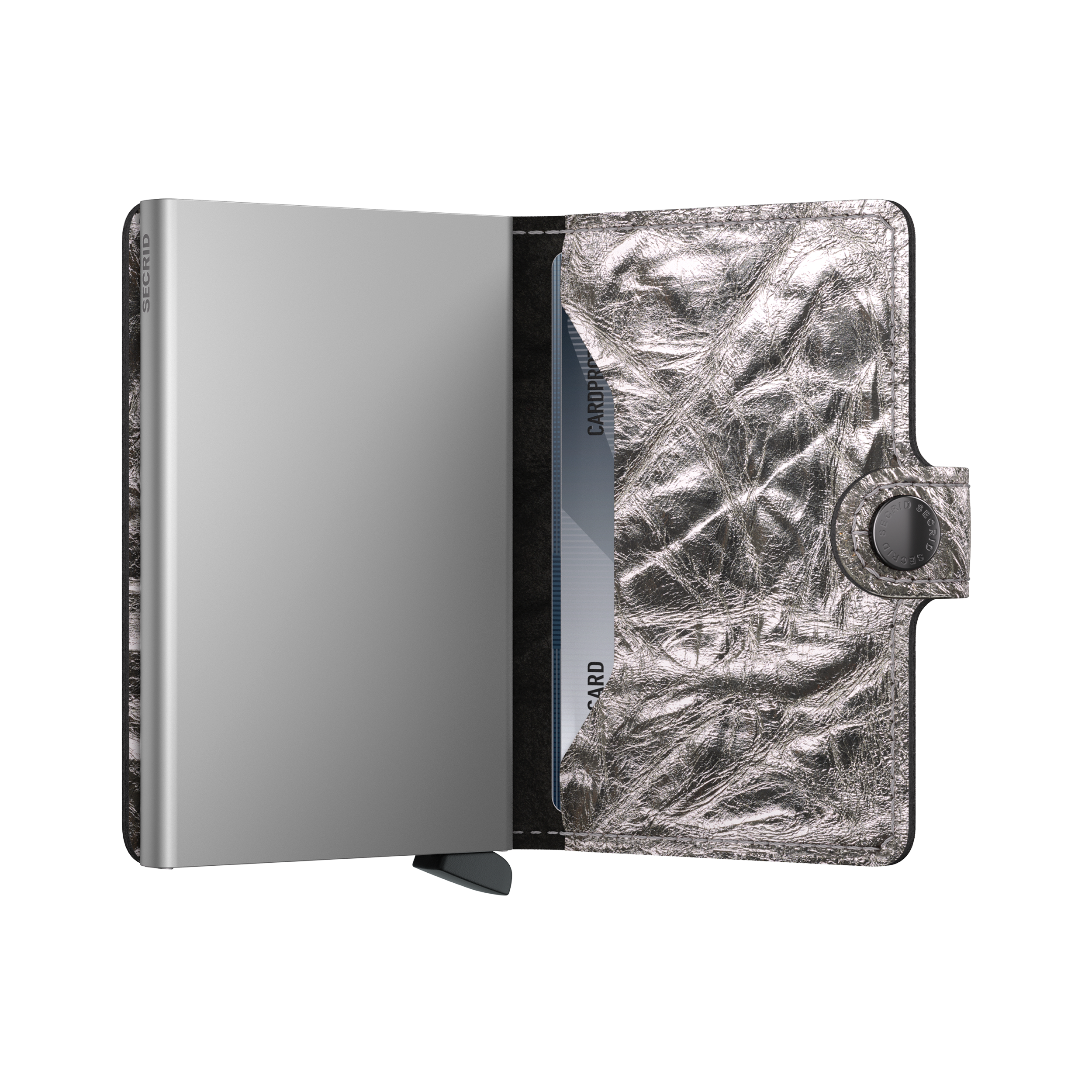 Secrid Miniwallet Crunch - Silver 4
