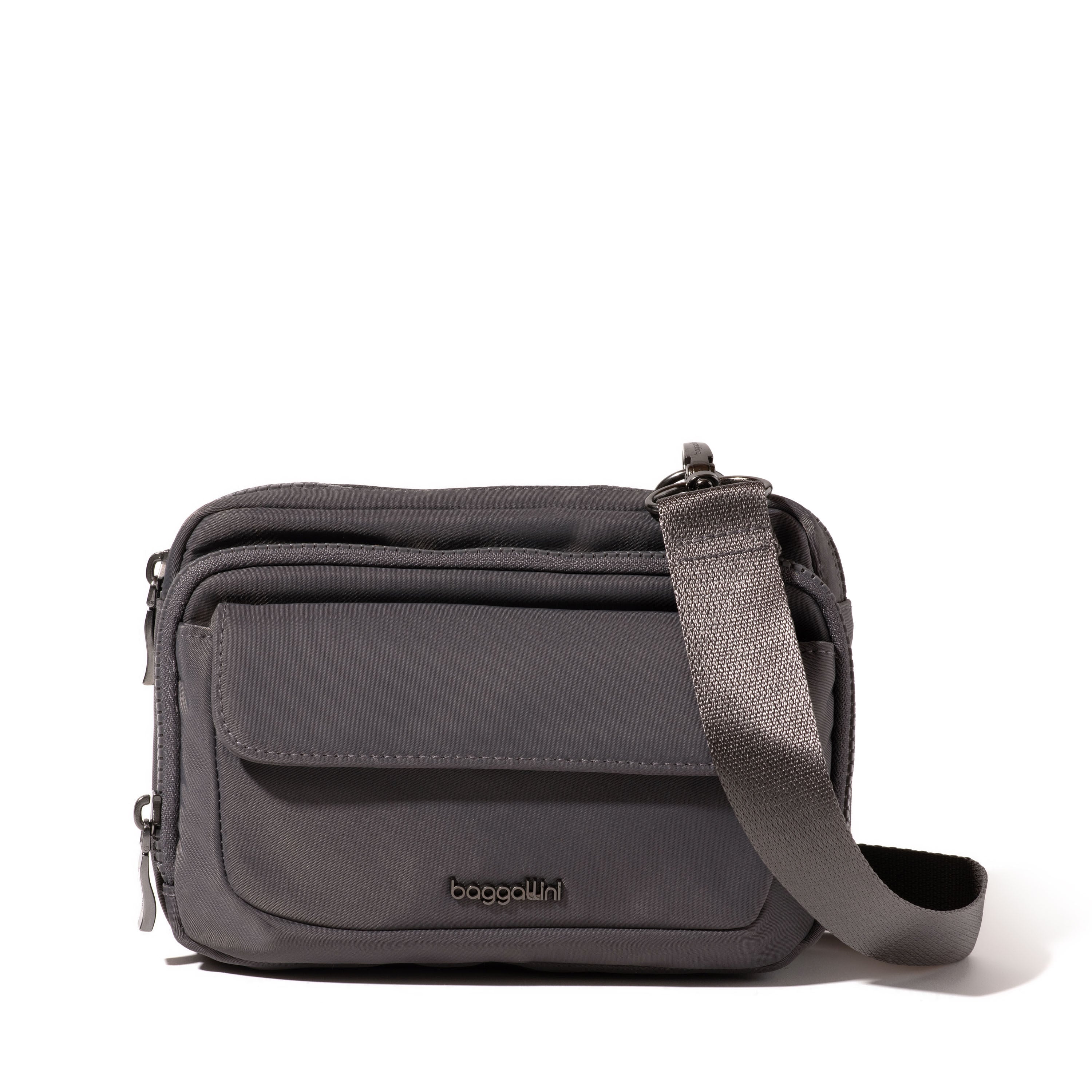 Baggallini Modern Everywhere Double Zip Crossbody 4
