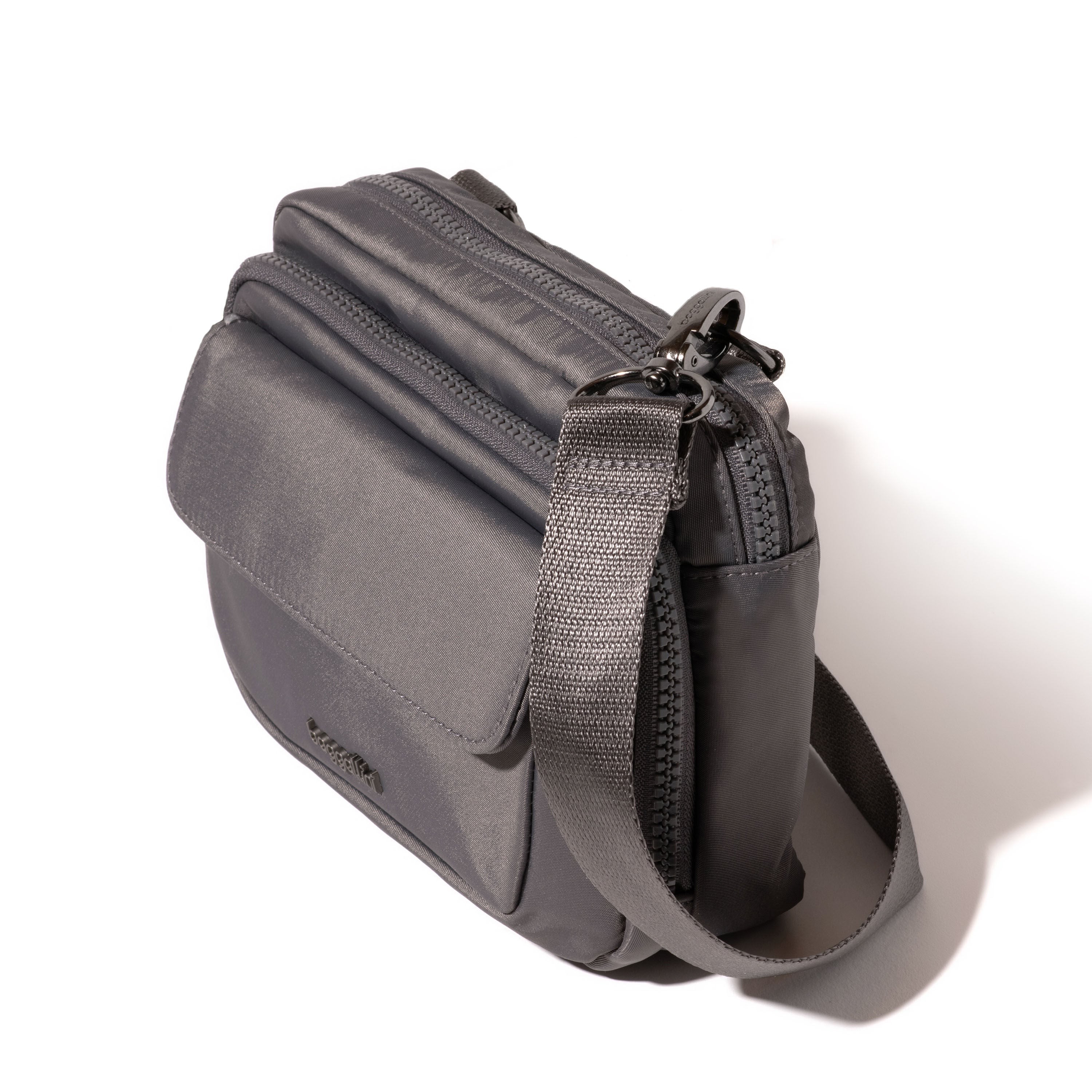 Baggallini Modern Everywhere Double Zip Crossbody 7