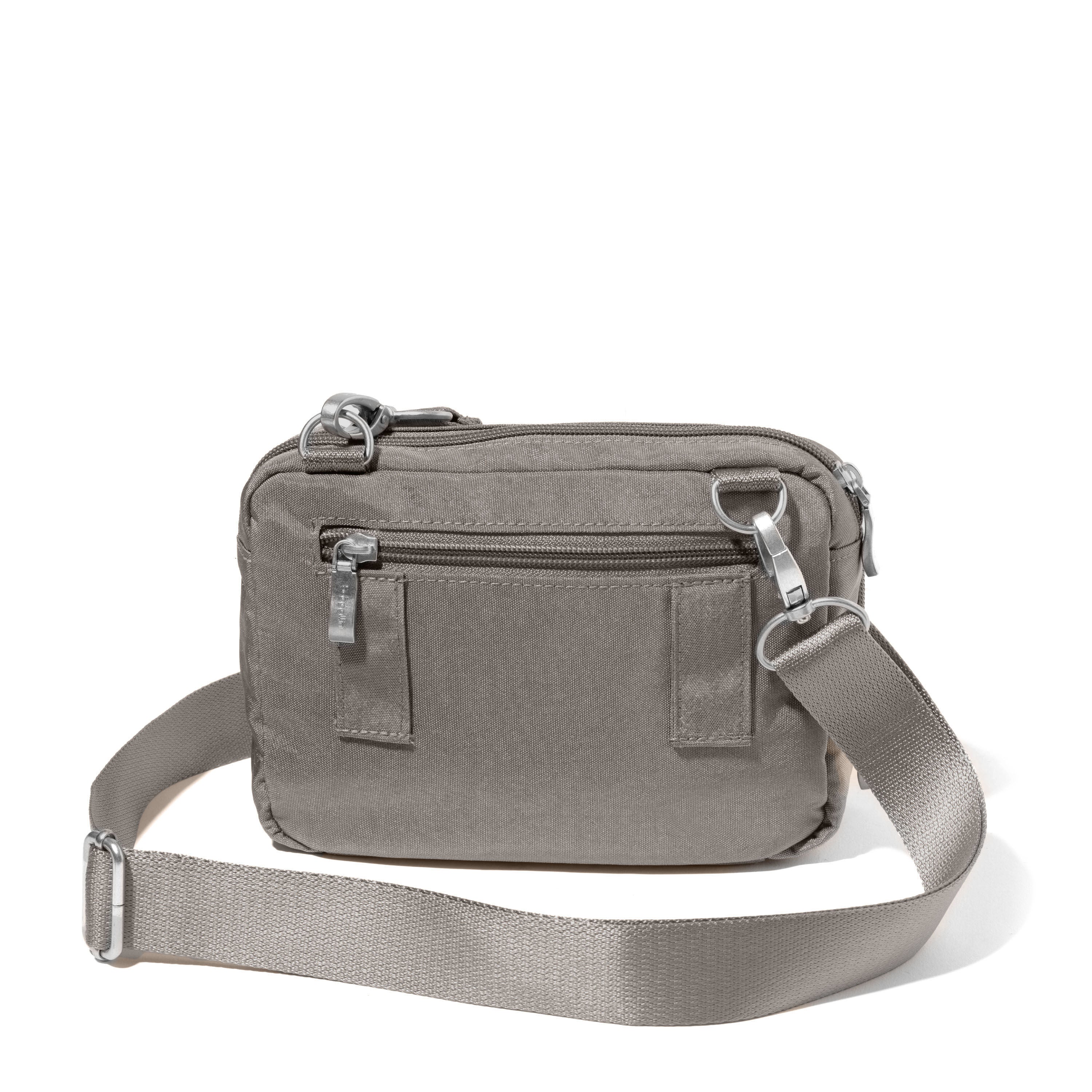 Baggallini Modern Everywhere Double Zip Crossbody 25