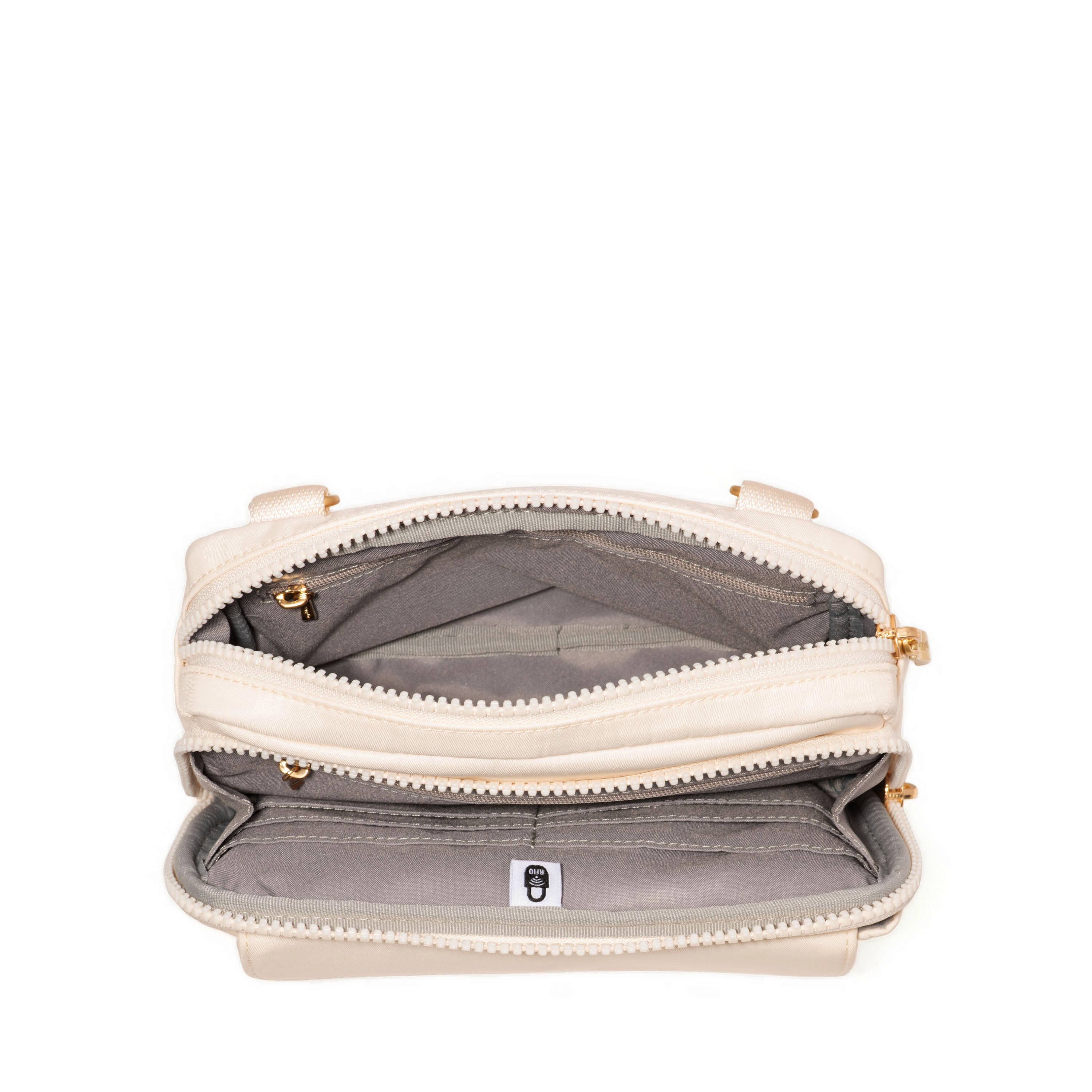 Baggallini Modern Everywhere Double Zip Crossbody 18