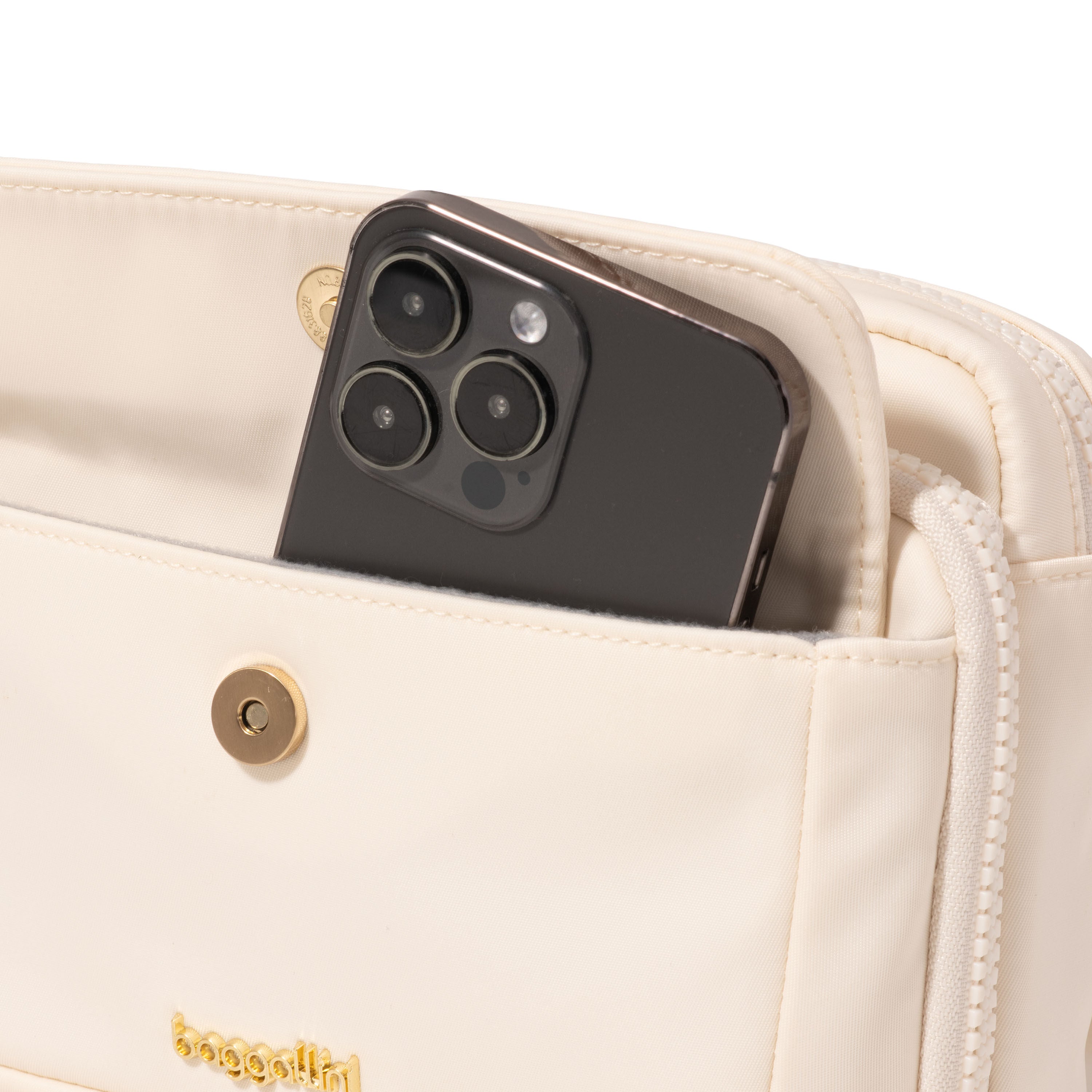 Baggallini Modern Everywhere Double Zip Crossbody 19