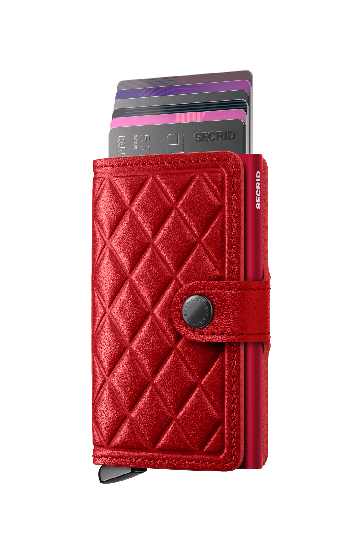 Secrid Miniwallet+ Emboss Diamond - Red