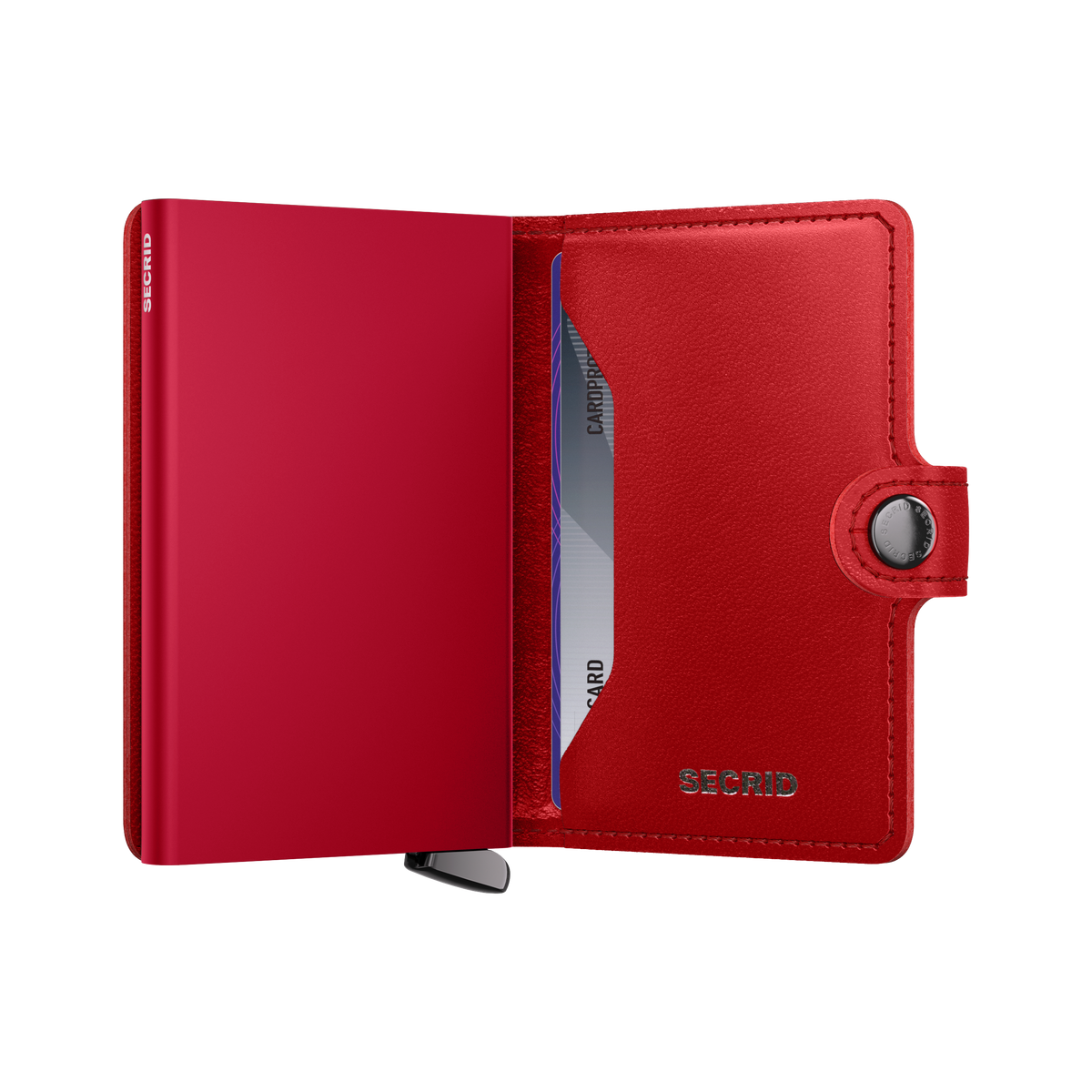 Secrid Miniwallet+ Emboss Diamond - Red 5
