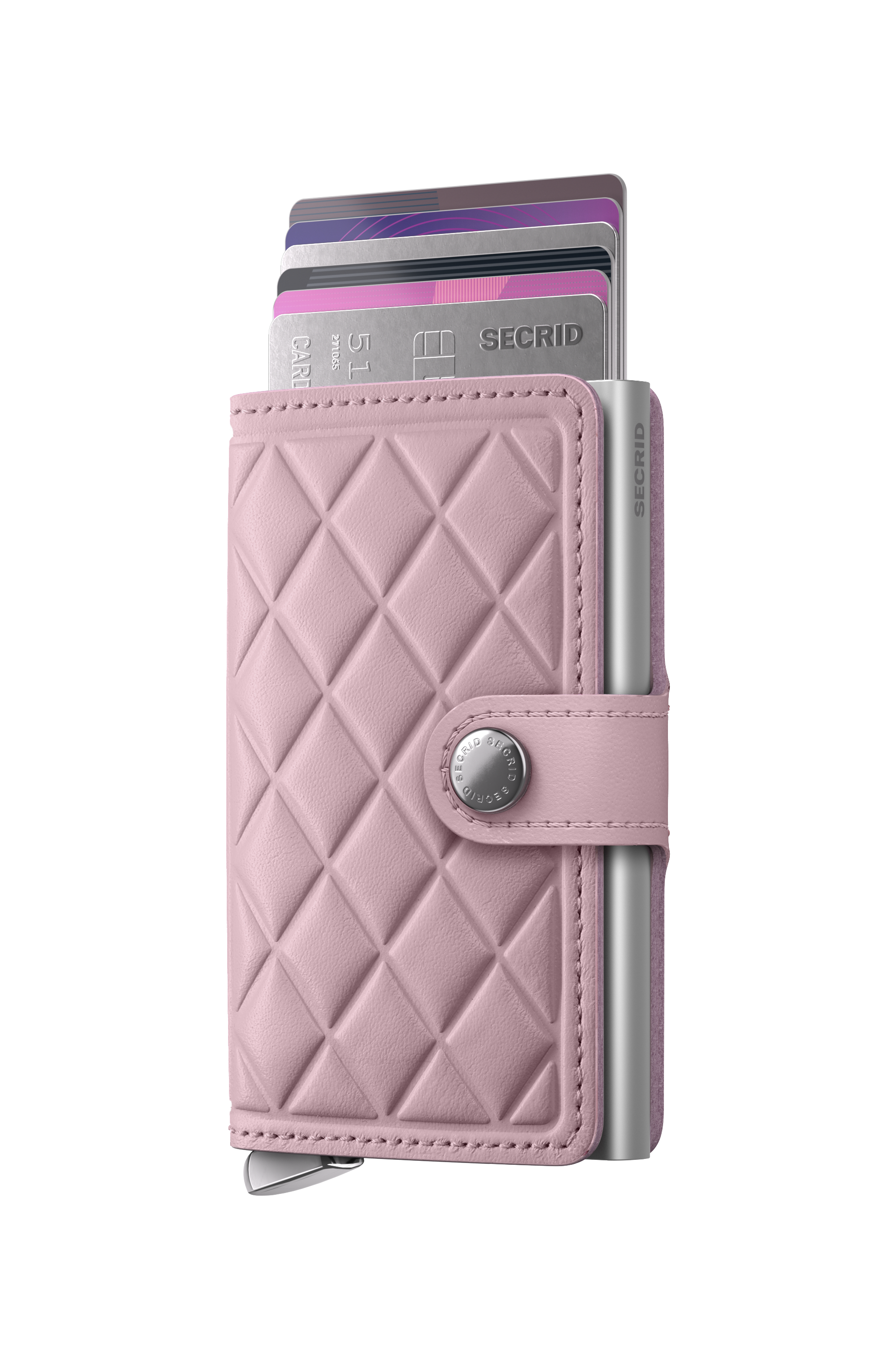 Secrid Miniwallet+ Emboss Diamond - Rose