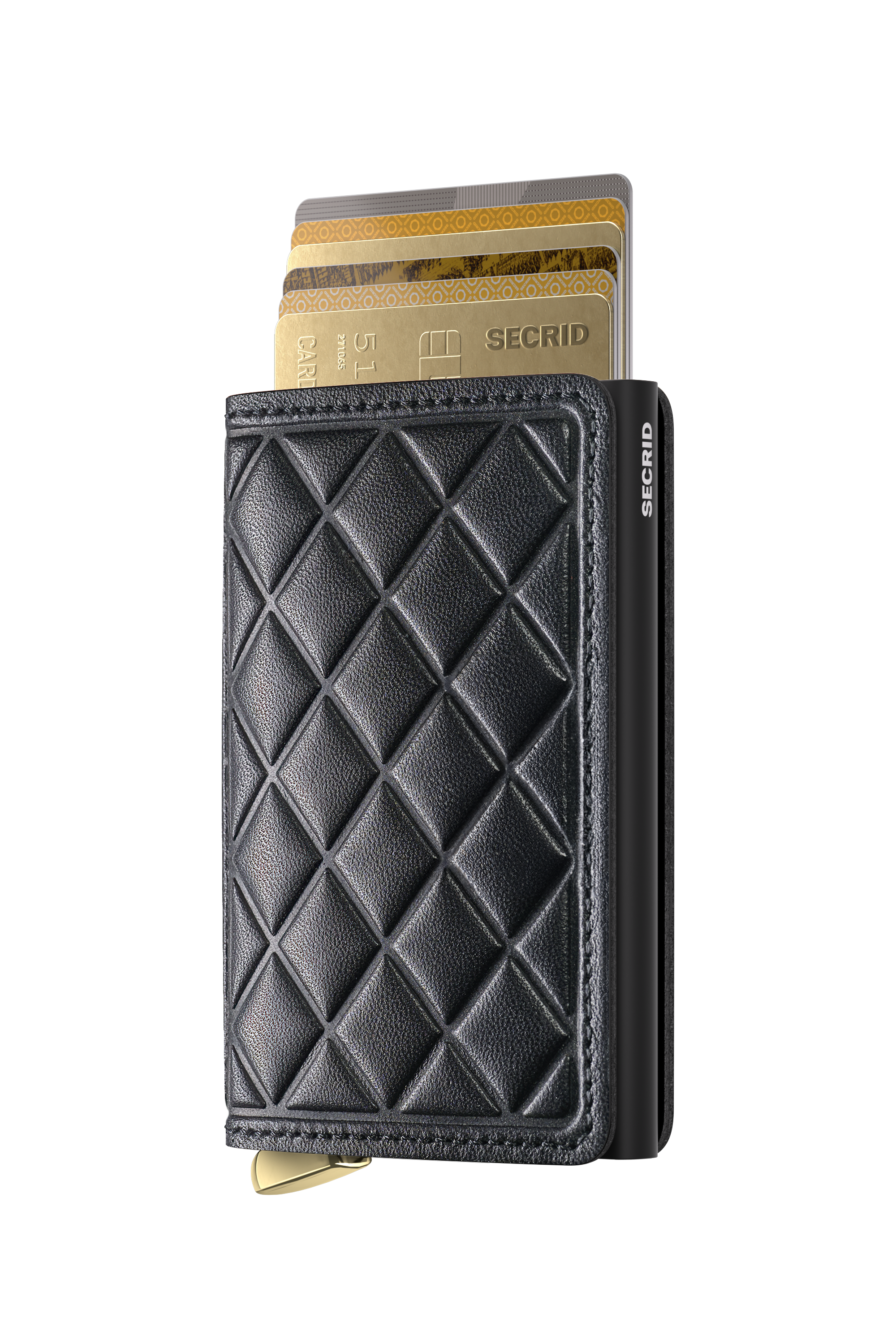 Secrid Slimwallet+ Emboss Diamond - Black