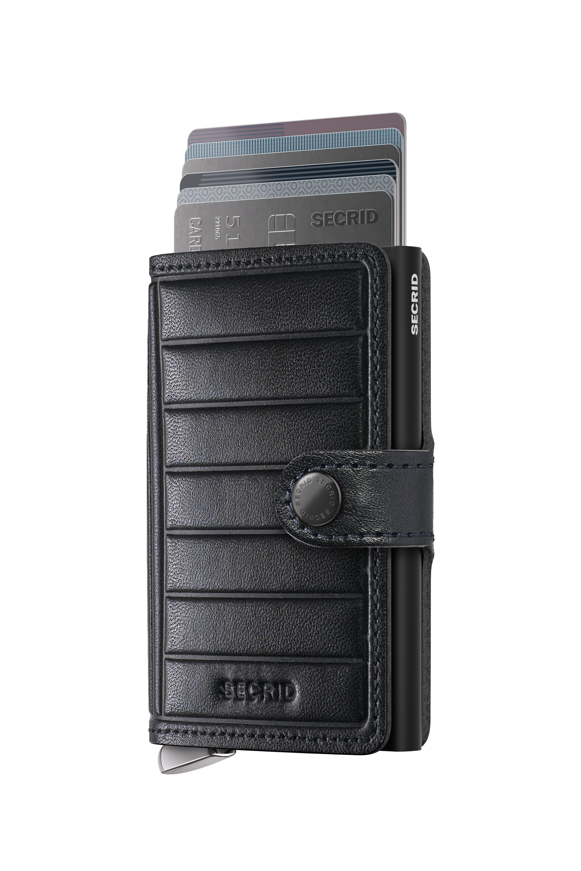Secrid Miniwallet+ Emboss - Black+ 2
