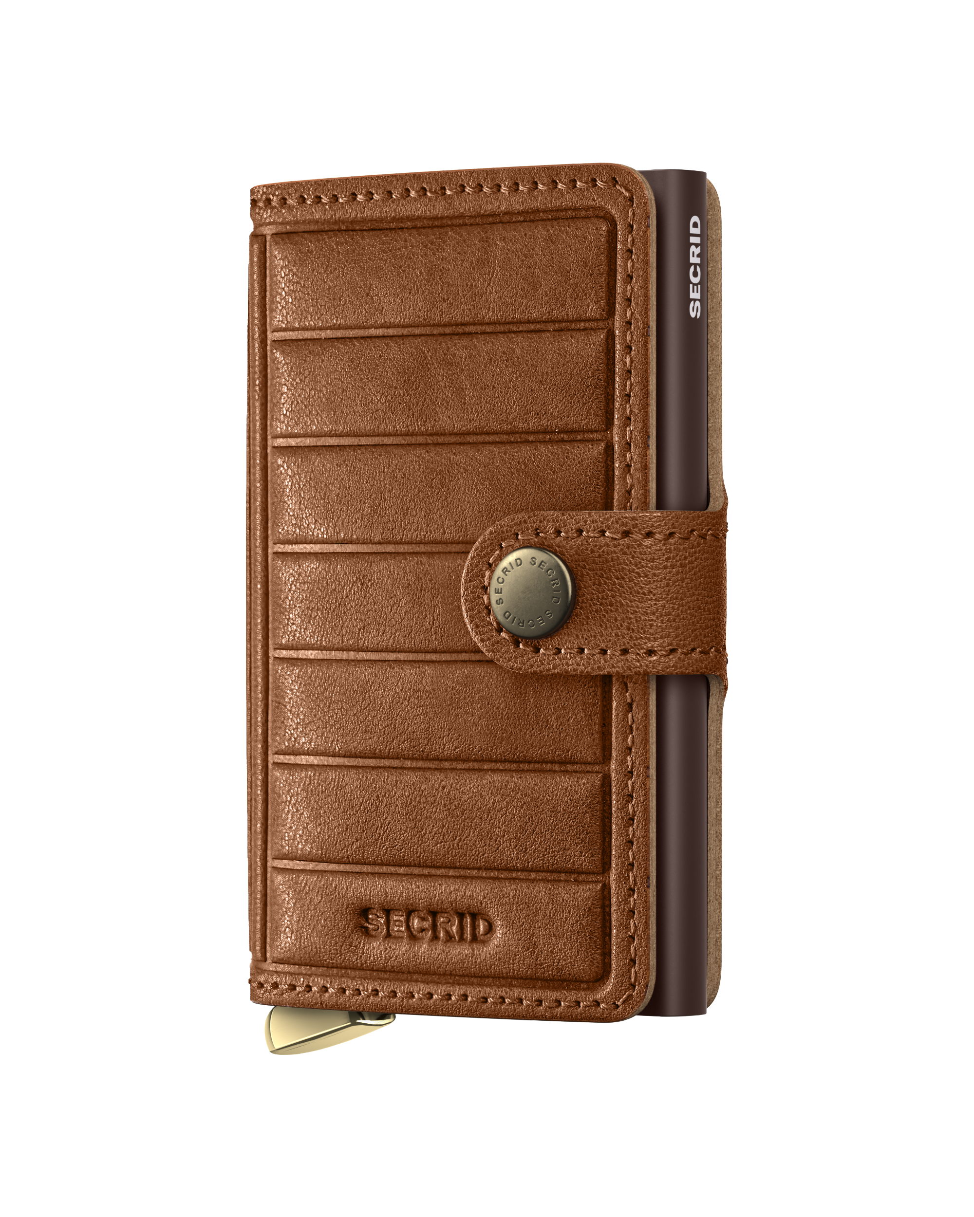 Secrid Miniwallet+ Emboss - Cognac+ 1