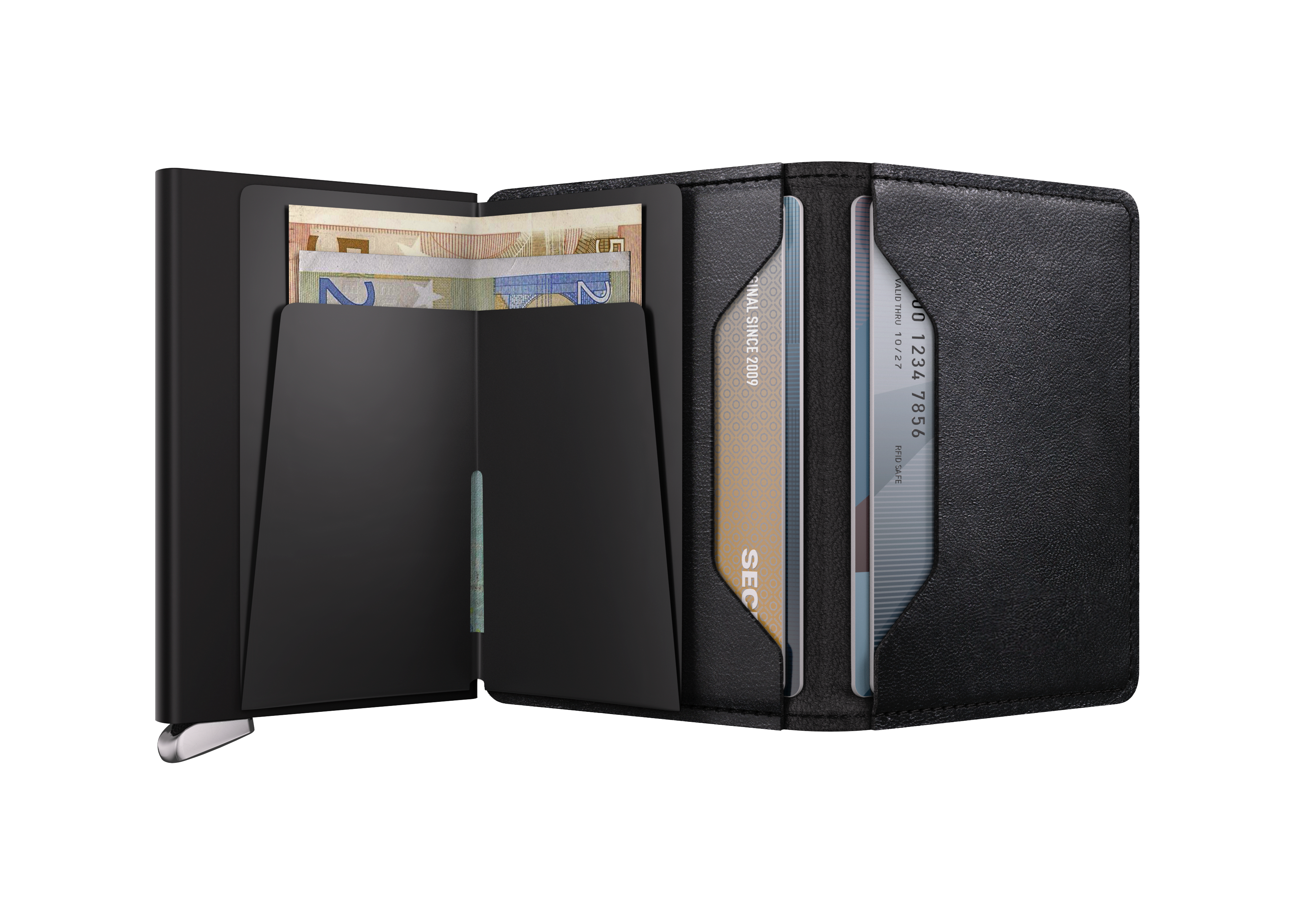 Secrid Slimwallet+ Emboss - Black+ 5