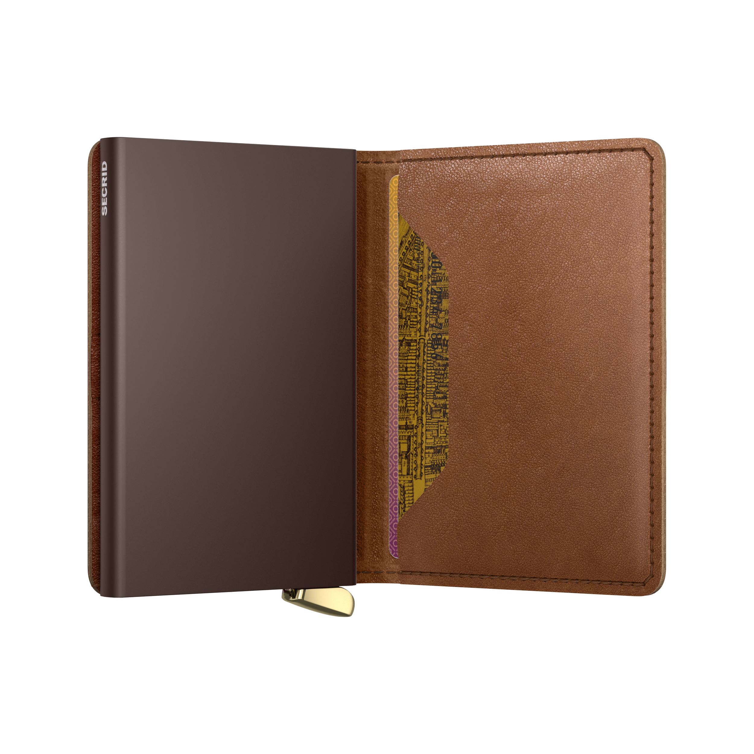 Secrid Slimwallet+ Emboss - Cognac+ 5