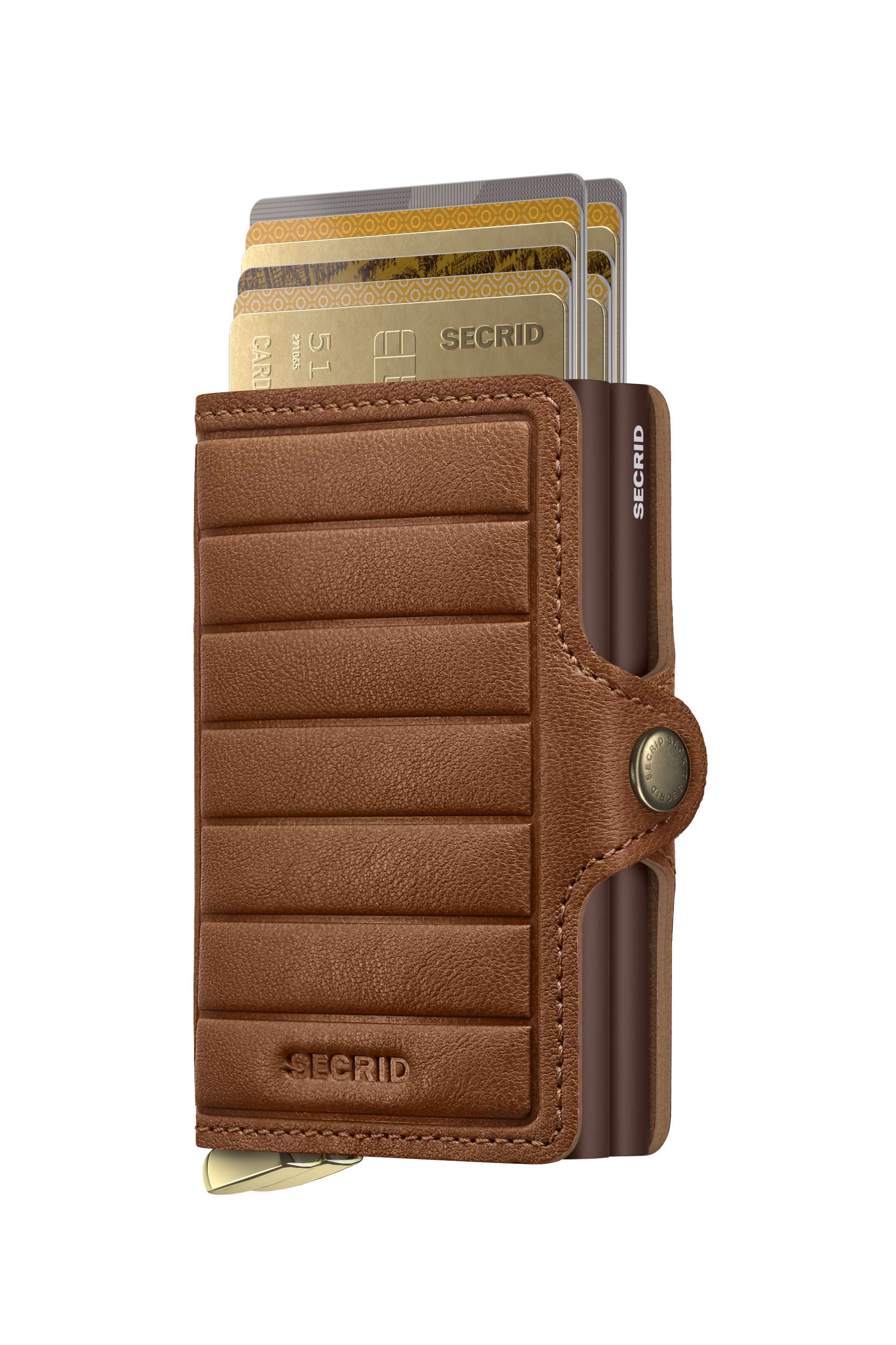 Secrid Twinwallet+ Emboss - Cognac+ 2