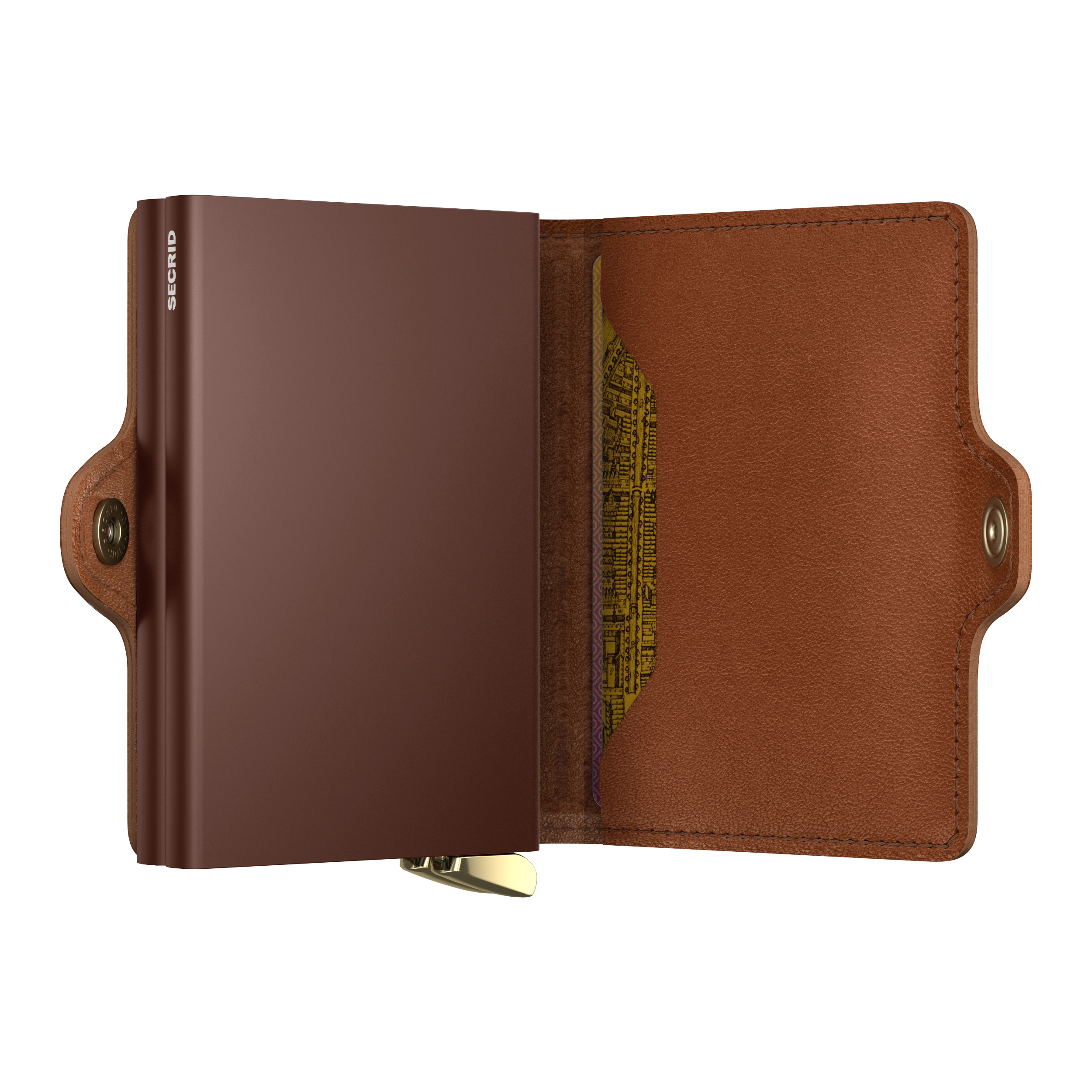 Secrid Twinwallet+ Emboss - Cognac+ 5
