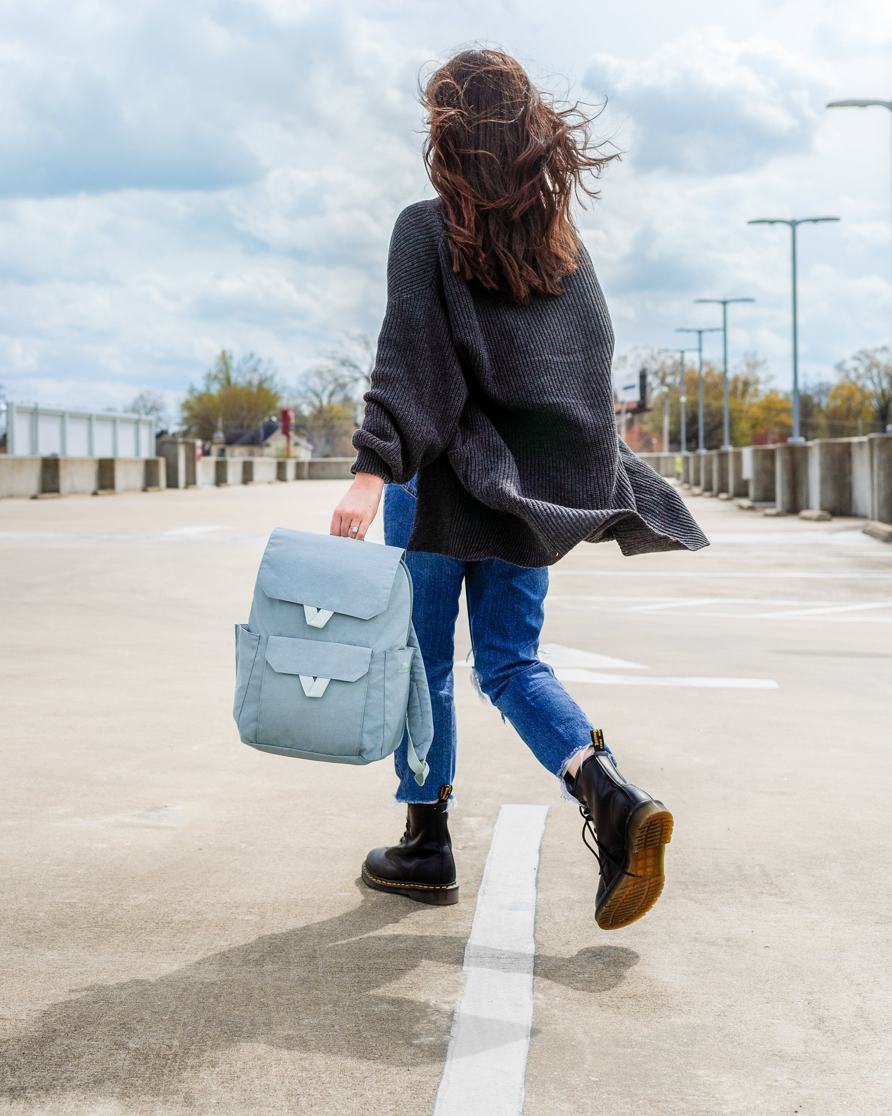 High Sierra Kiera Mini Backpack -  Slate Blue 3