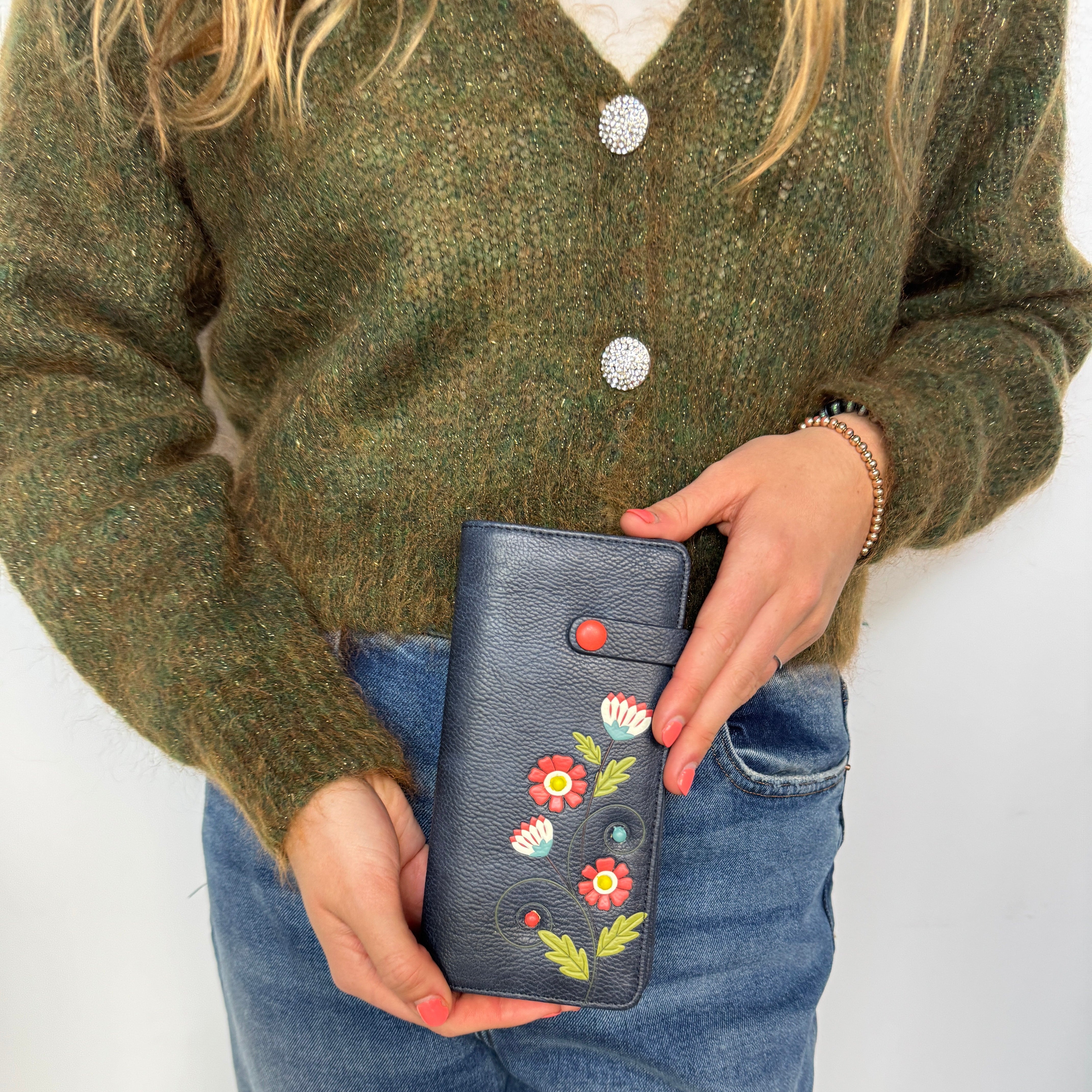 Flora Long Wallet 6