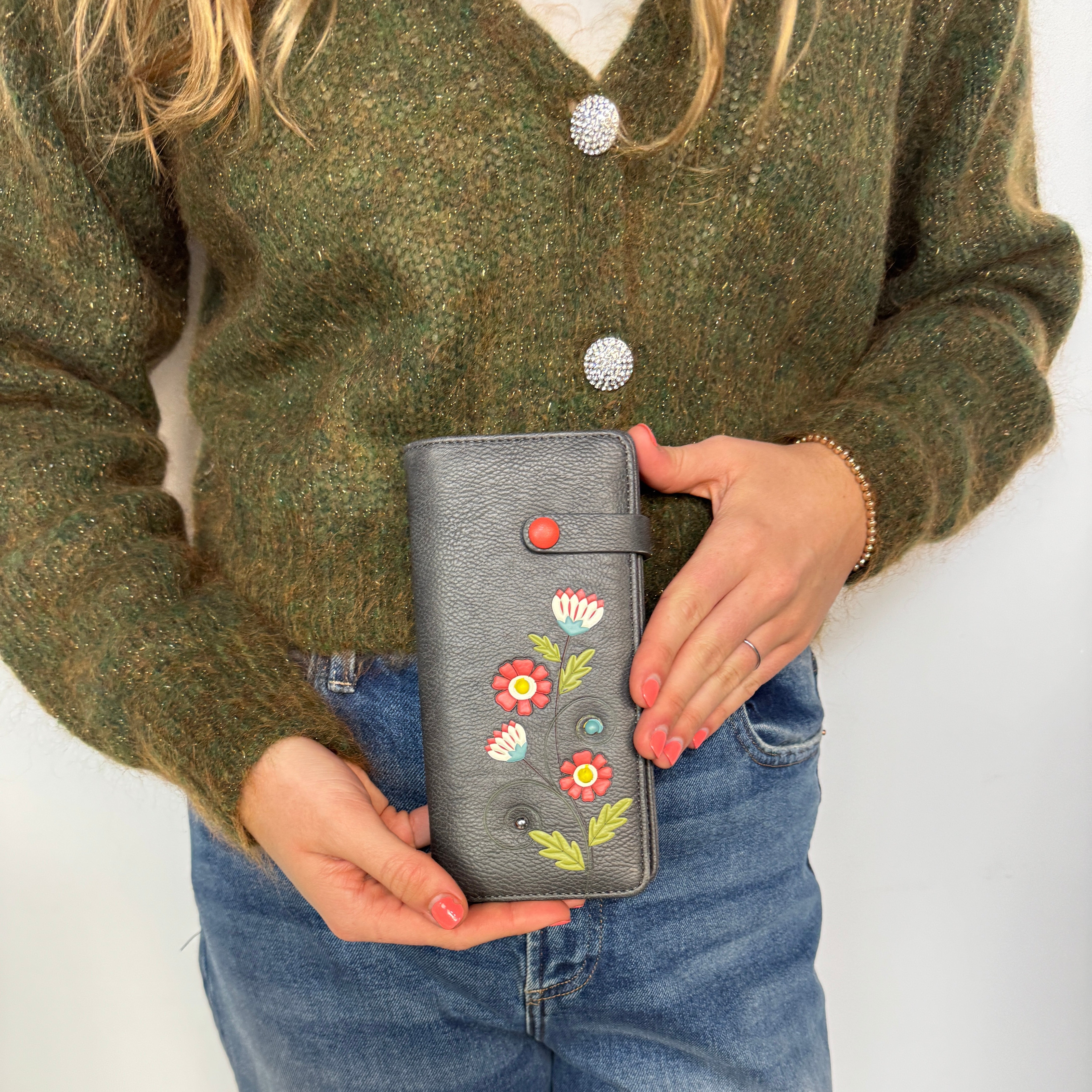 Flora Long Wallet 4