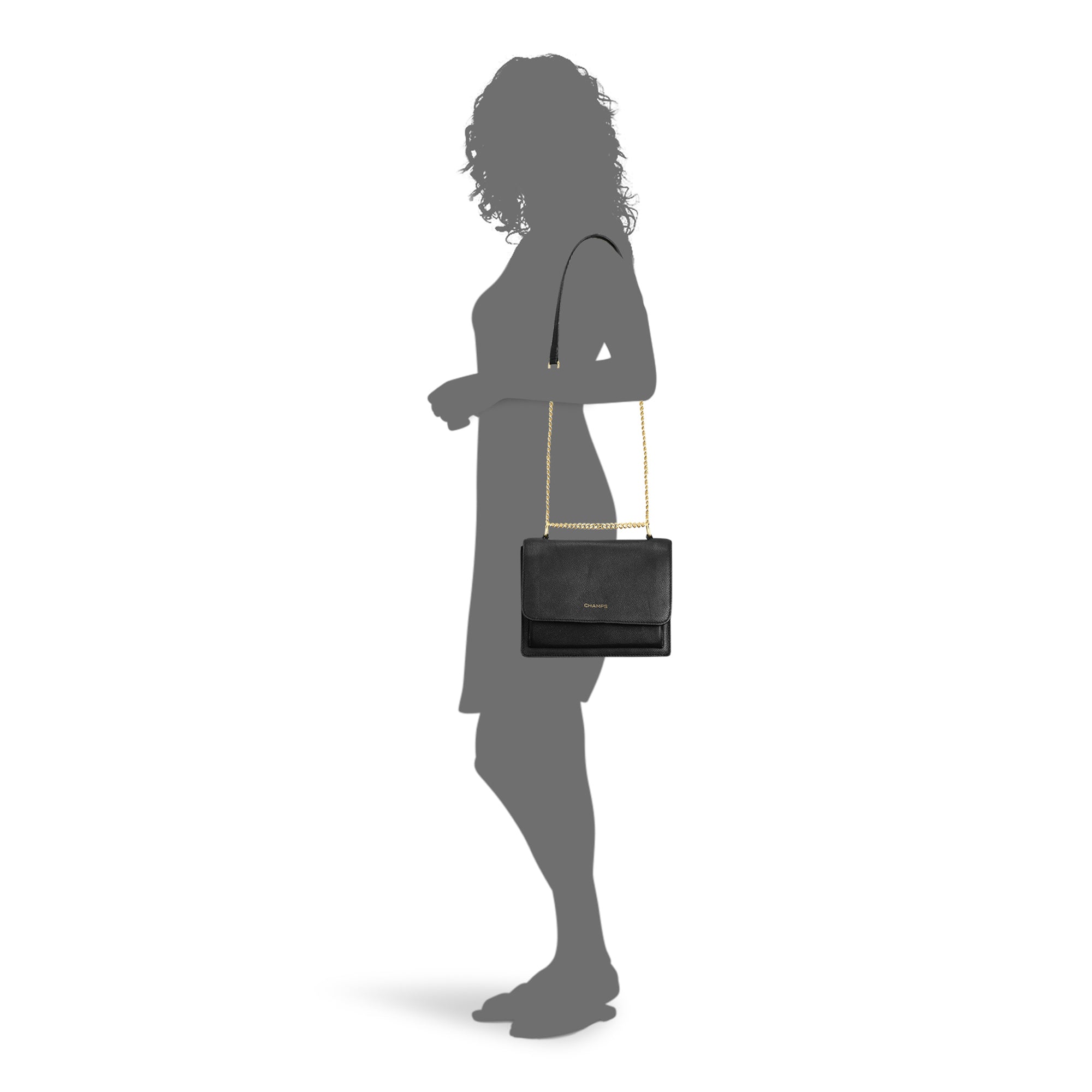 Gala / Leather Clutch Shoulder Bag 3