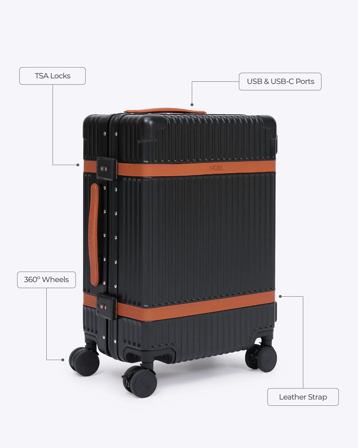 NOBL Belmont Leather Carry-on 63