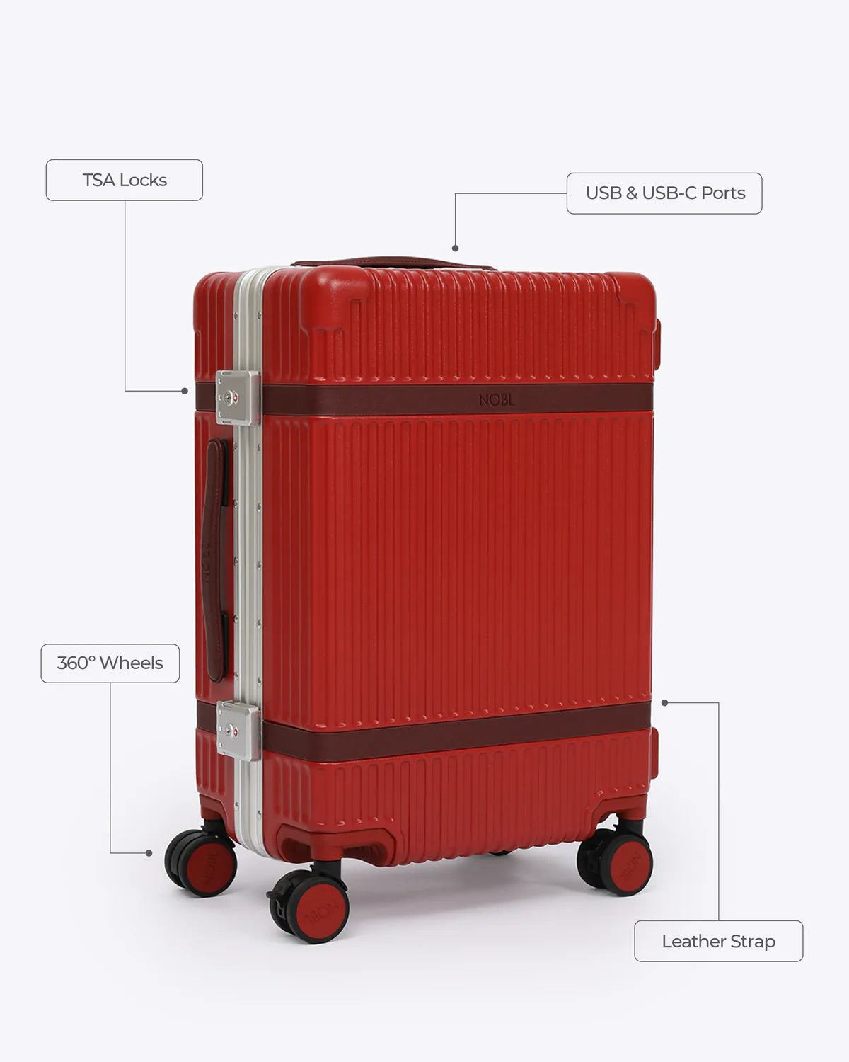 NOBL Belmont Leather Carry-on 3