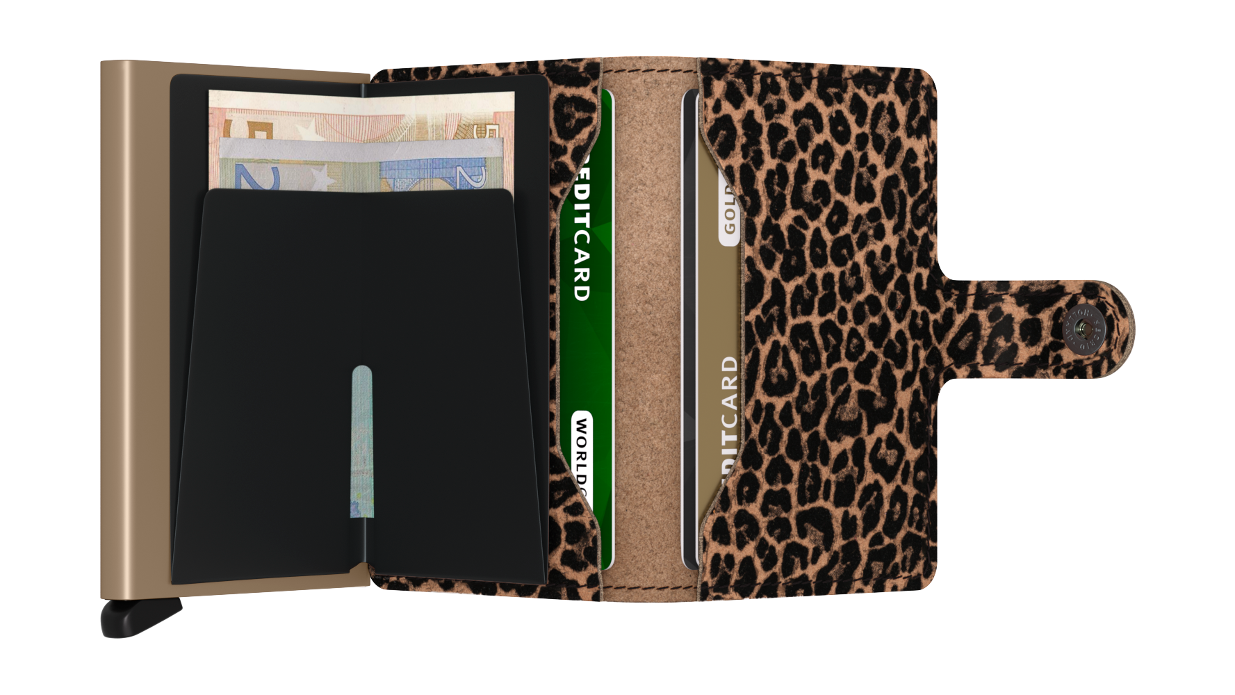 Secrid Miniwallet Leo - Beige 5