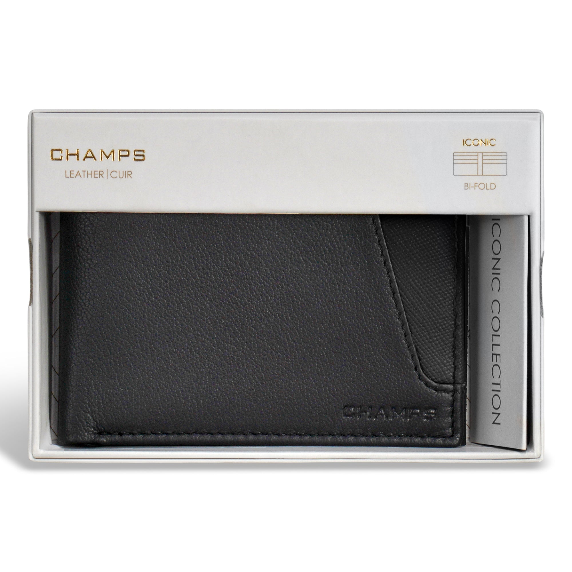 Iconic / Leather Bi-Fold Wallet 5