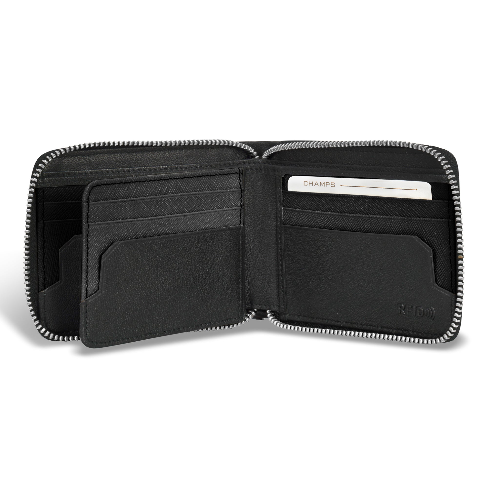 Iconic / Leather Zip Around Wallet 4