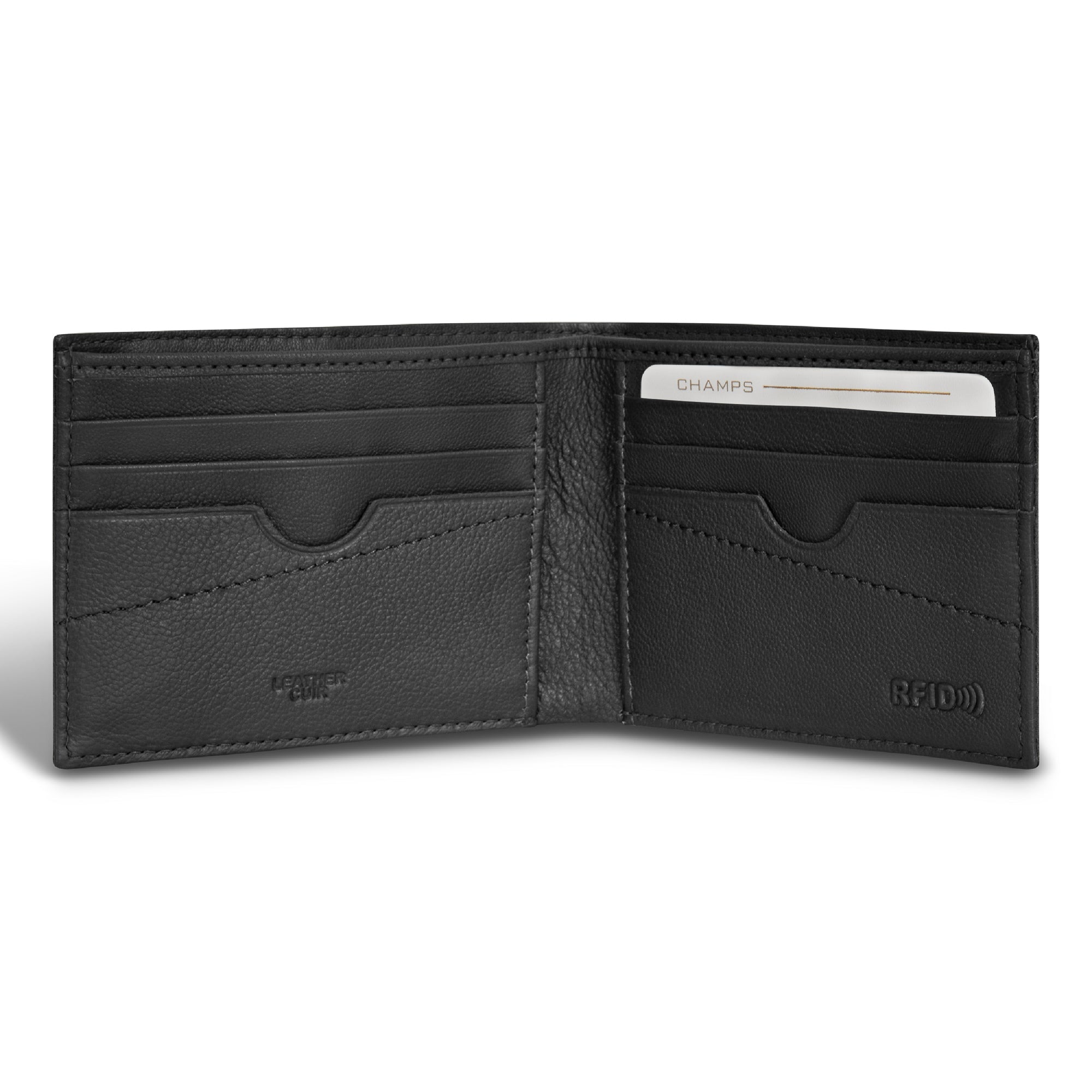 Camo / Leather Bi-Fold Wallet 3