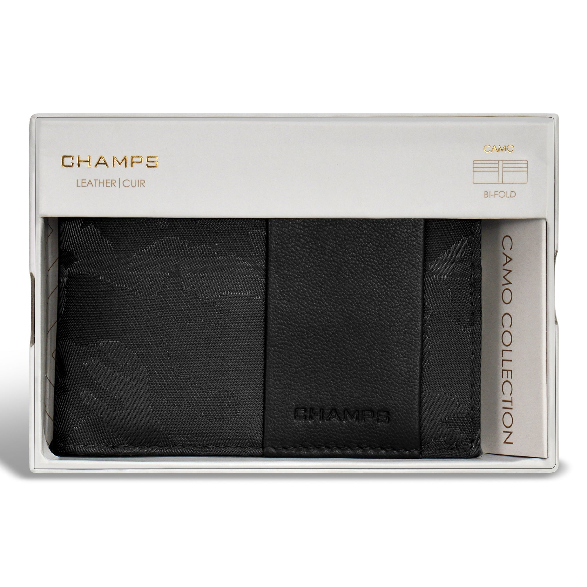 Camo / Leather Bi-Fold Wallet 5