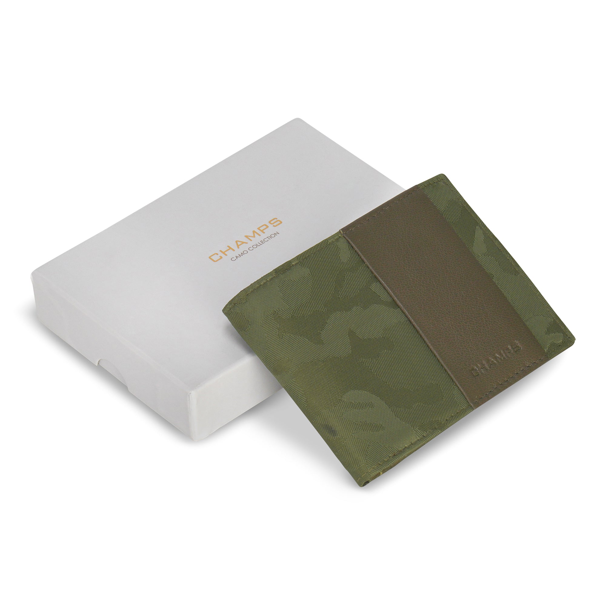 Camo / Leather Bi-Fold Wallet 9