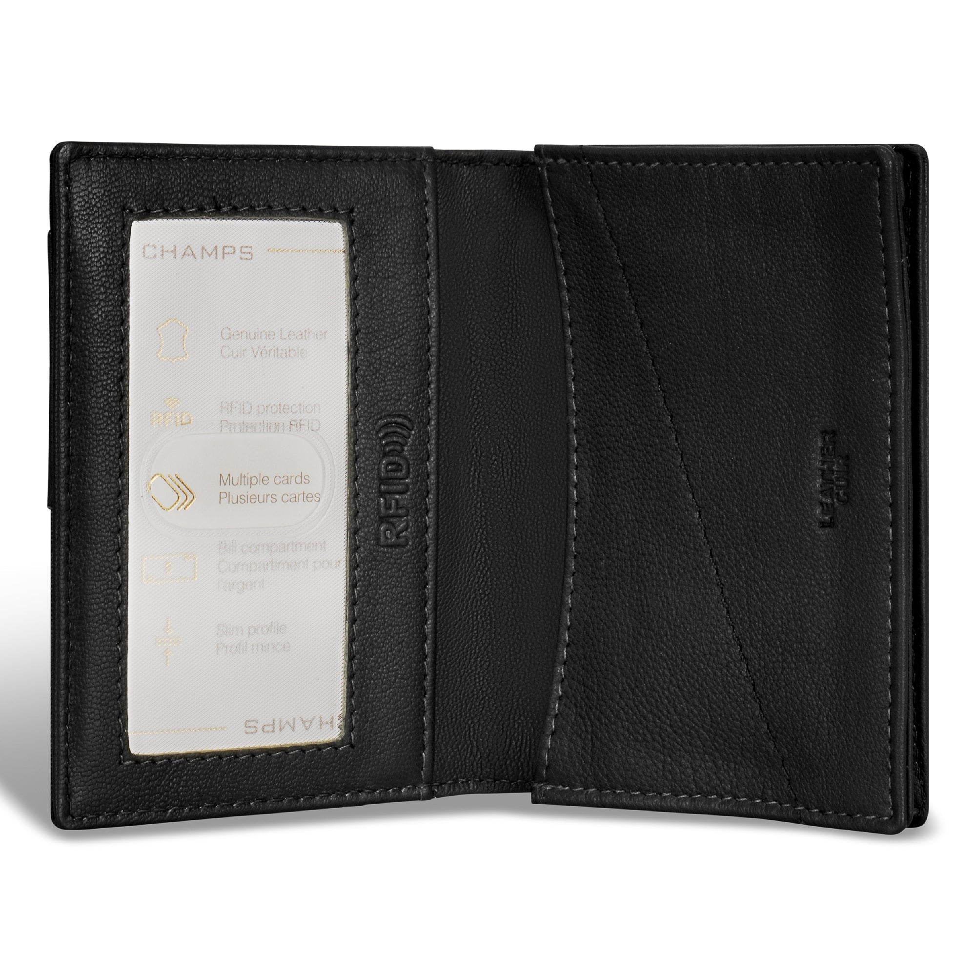 Camo / Leather Cardholder 3