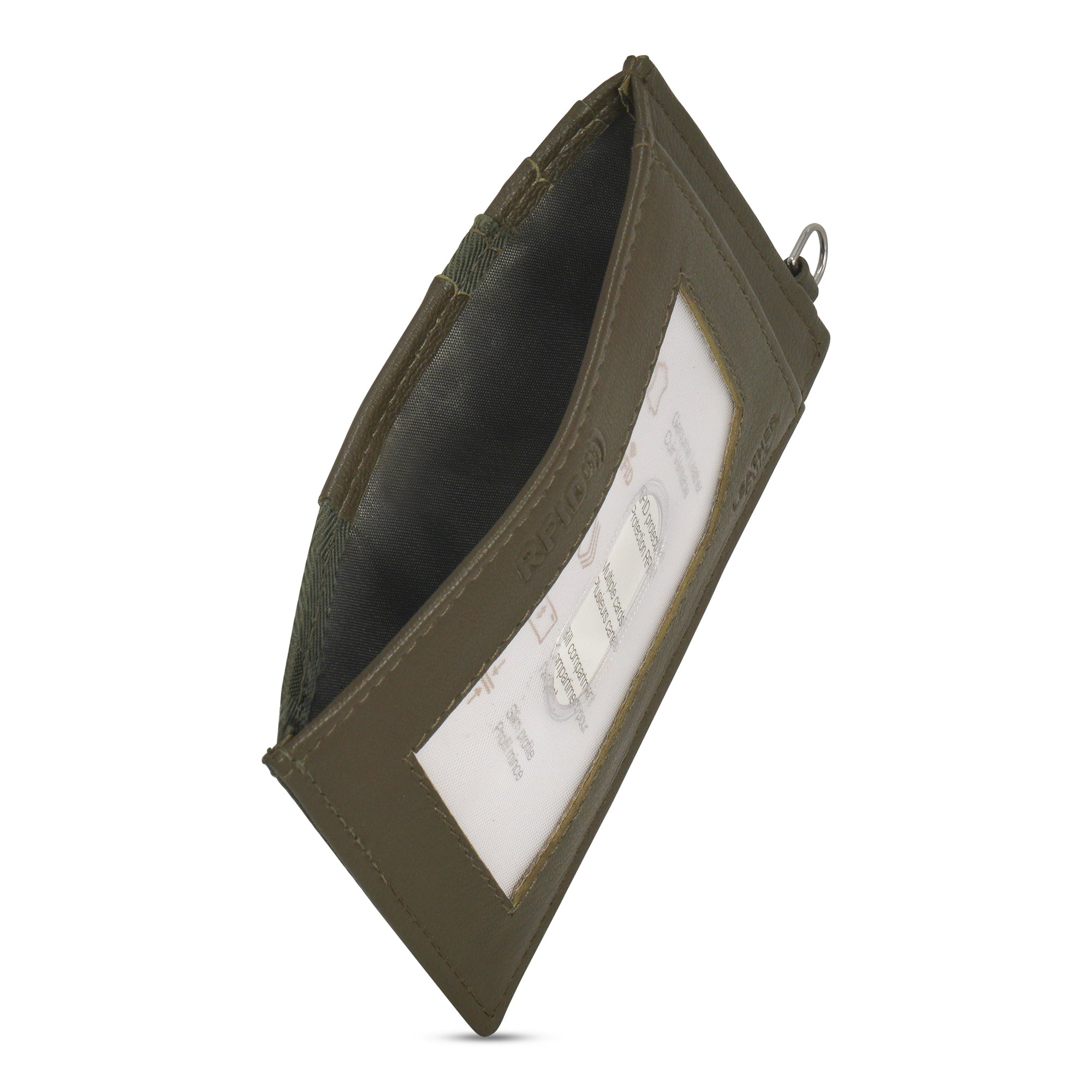 Camo / Leather Slim Cardholder 8